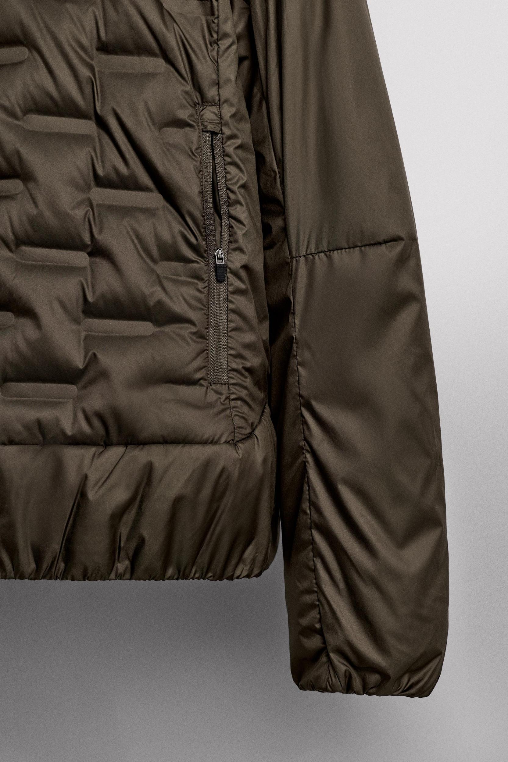 RUNNING FEATHER BLEND PUFFER JACKET Product Image