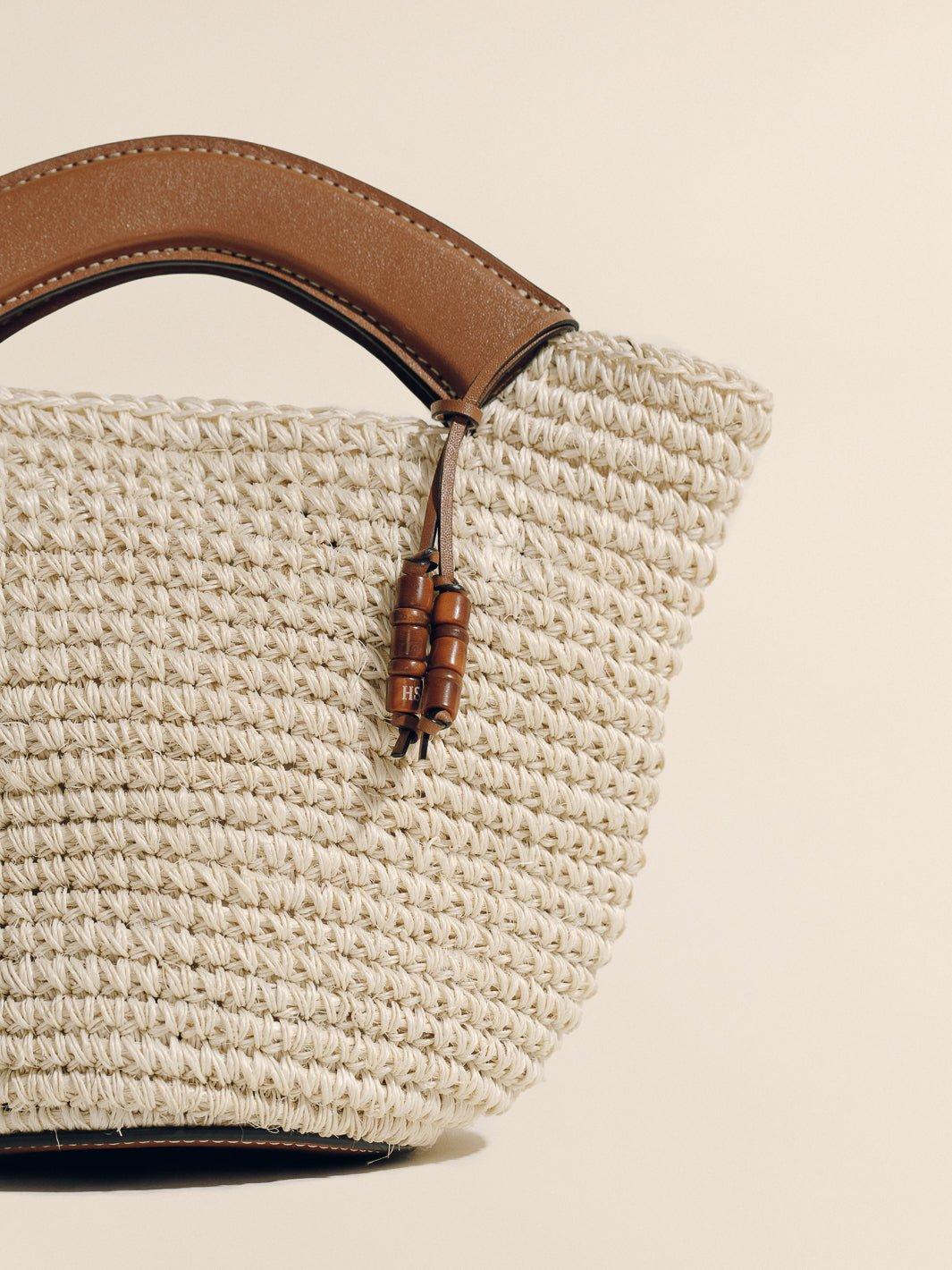 The Small Woven Shopper Product Image