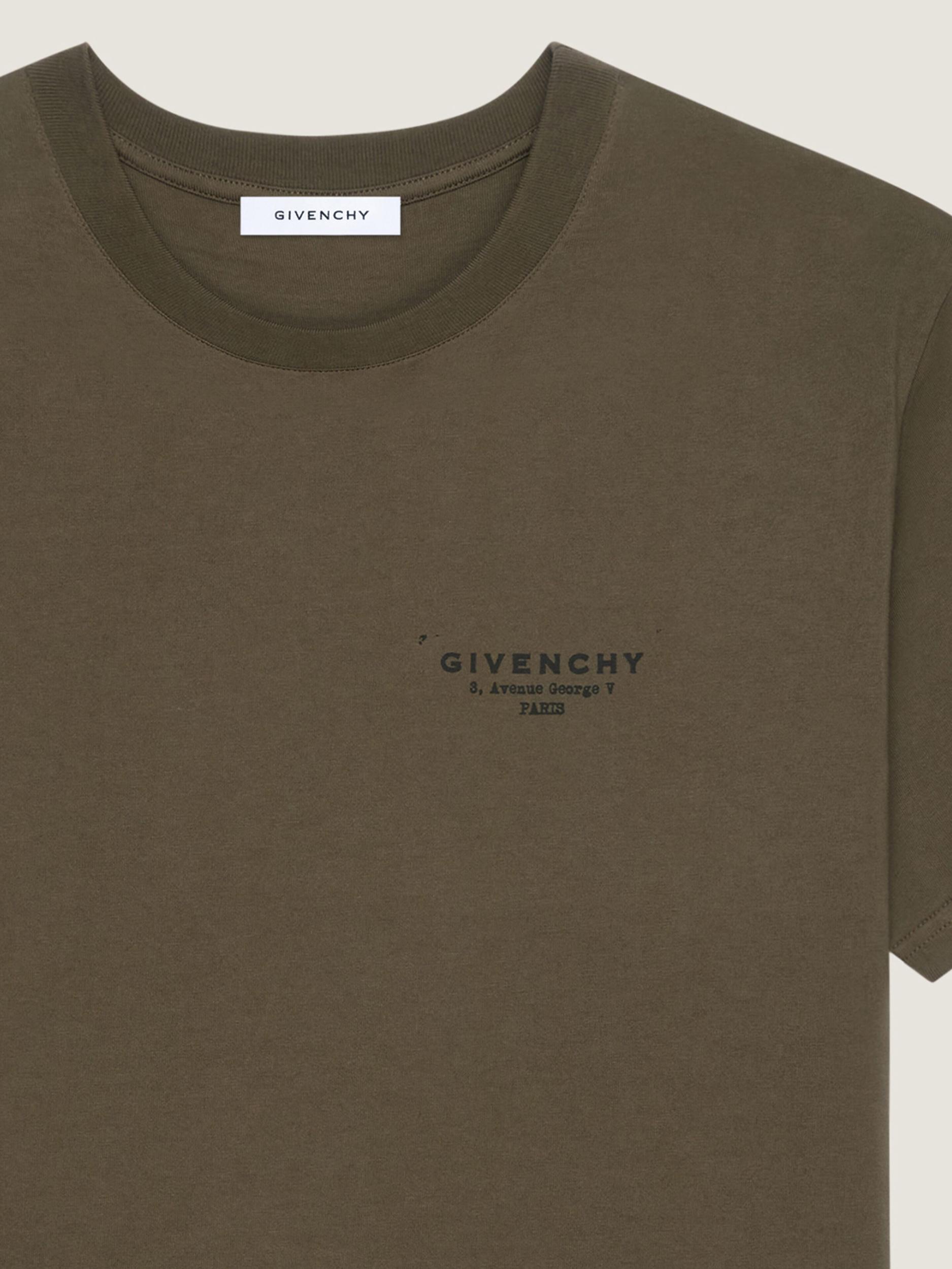 T-shirt in cotton with GIVENCHY Stamp print Product Image