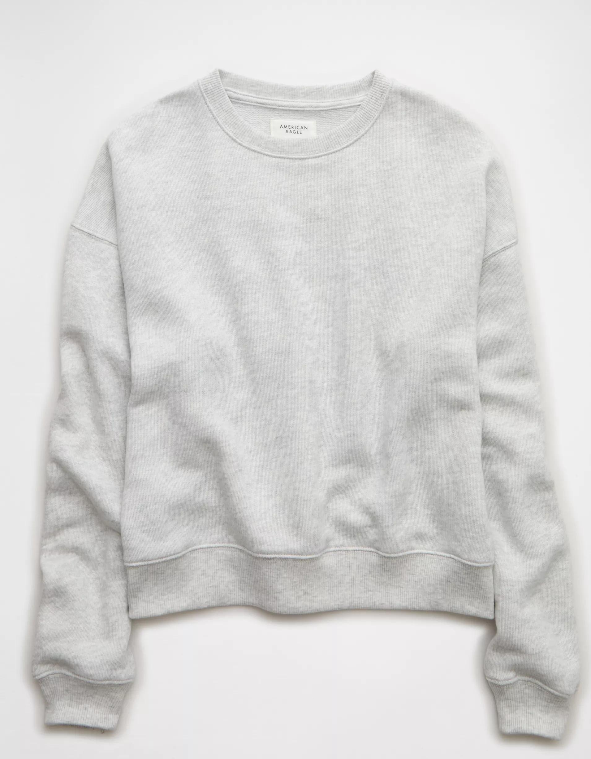 AE Relaxed Crew Neck Sweatshirt Product Image