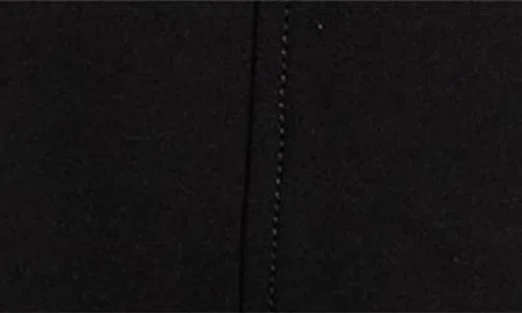 CINQ À SEPT Aliza Denim Trim Long Sleeve Dress In Black Product Image