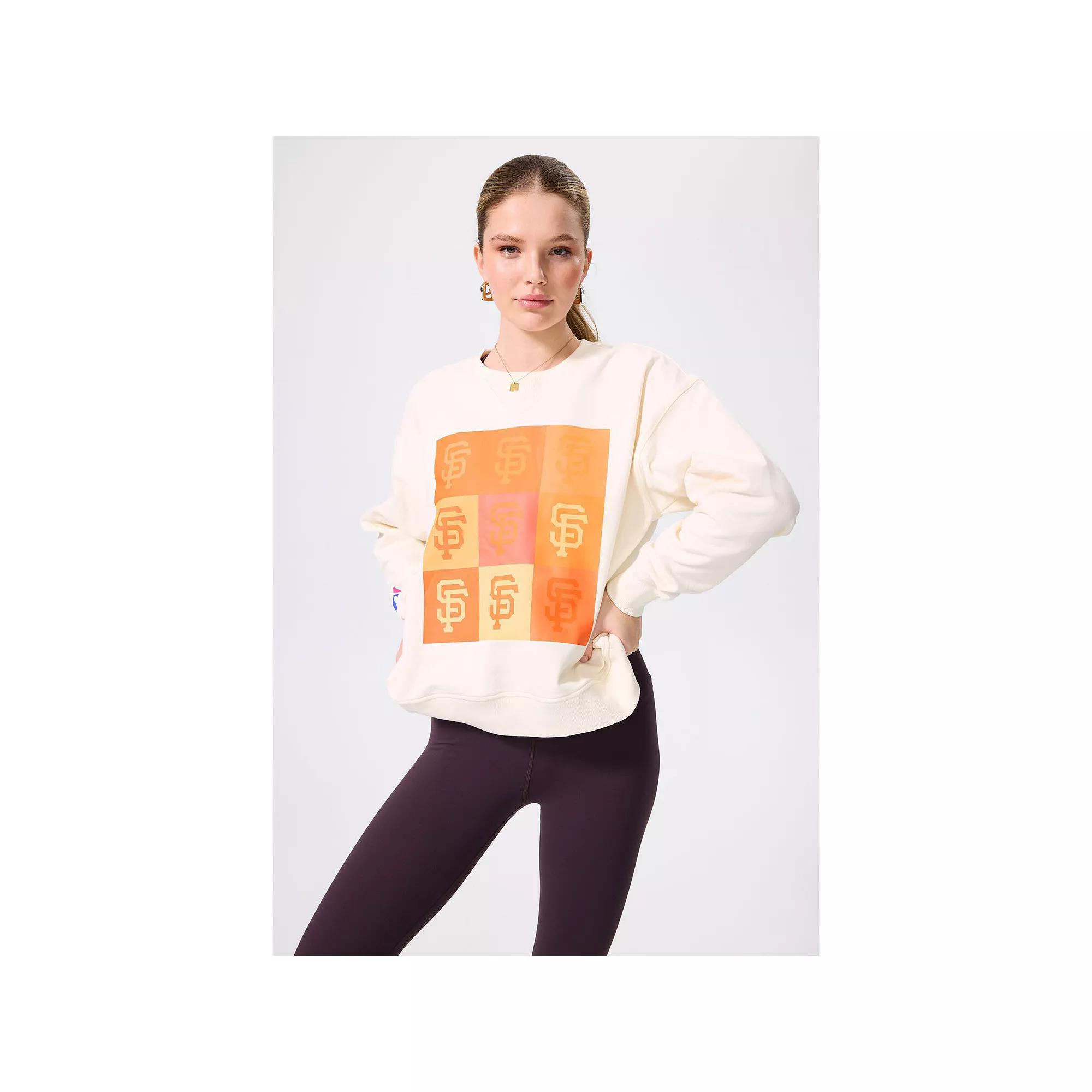 Women's Terez Cream San Francisco Giants Technicolor Over Product Image