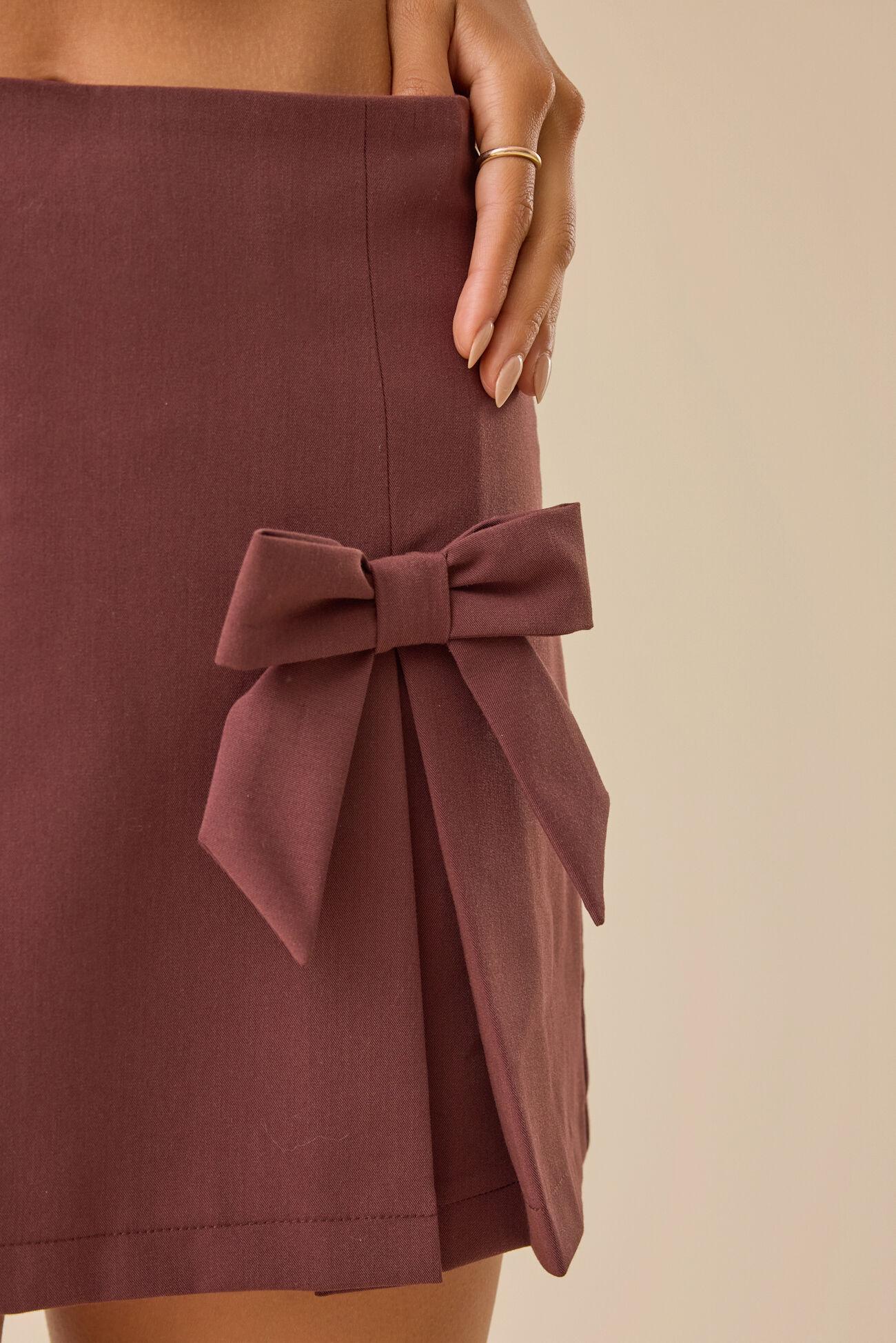 Florence Bow Mini Skort Product Image