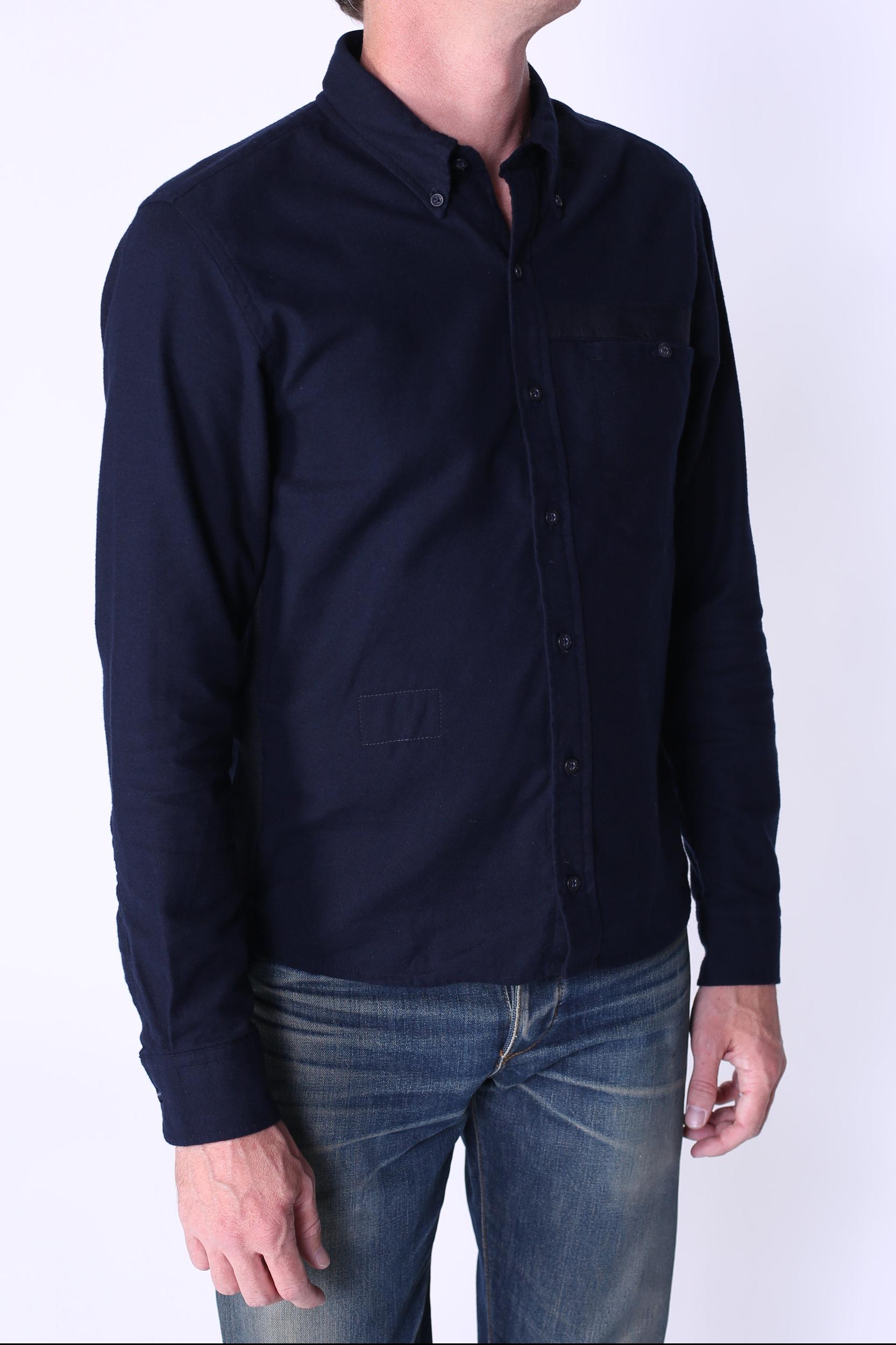 Oxford | Brushed Twill Ink Male Product Image