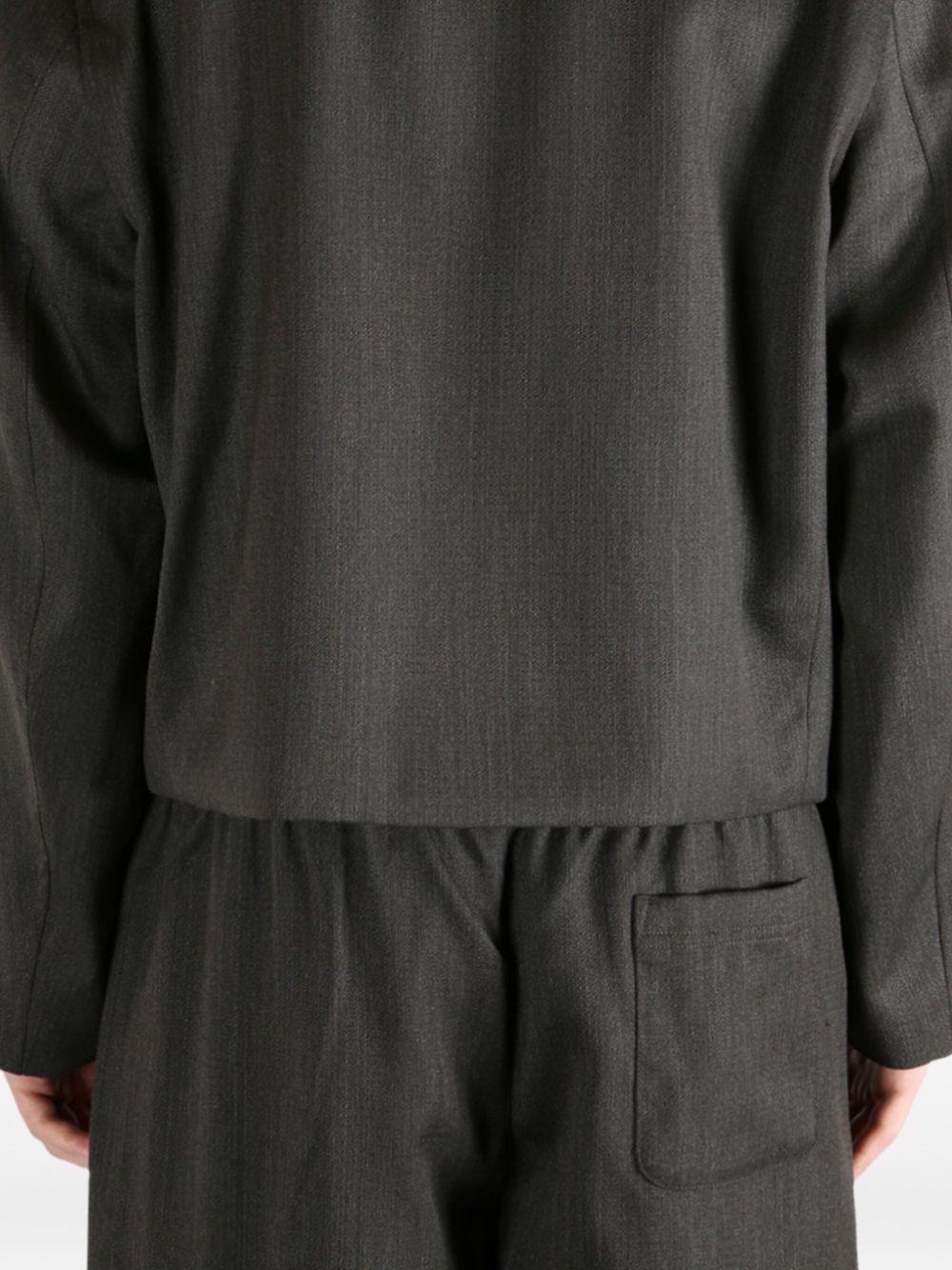 zip-front textured jacket Product Image