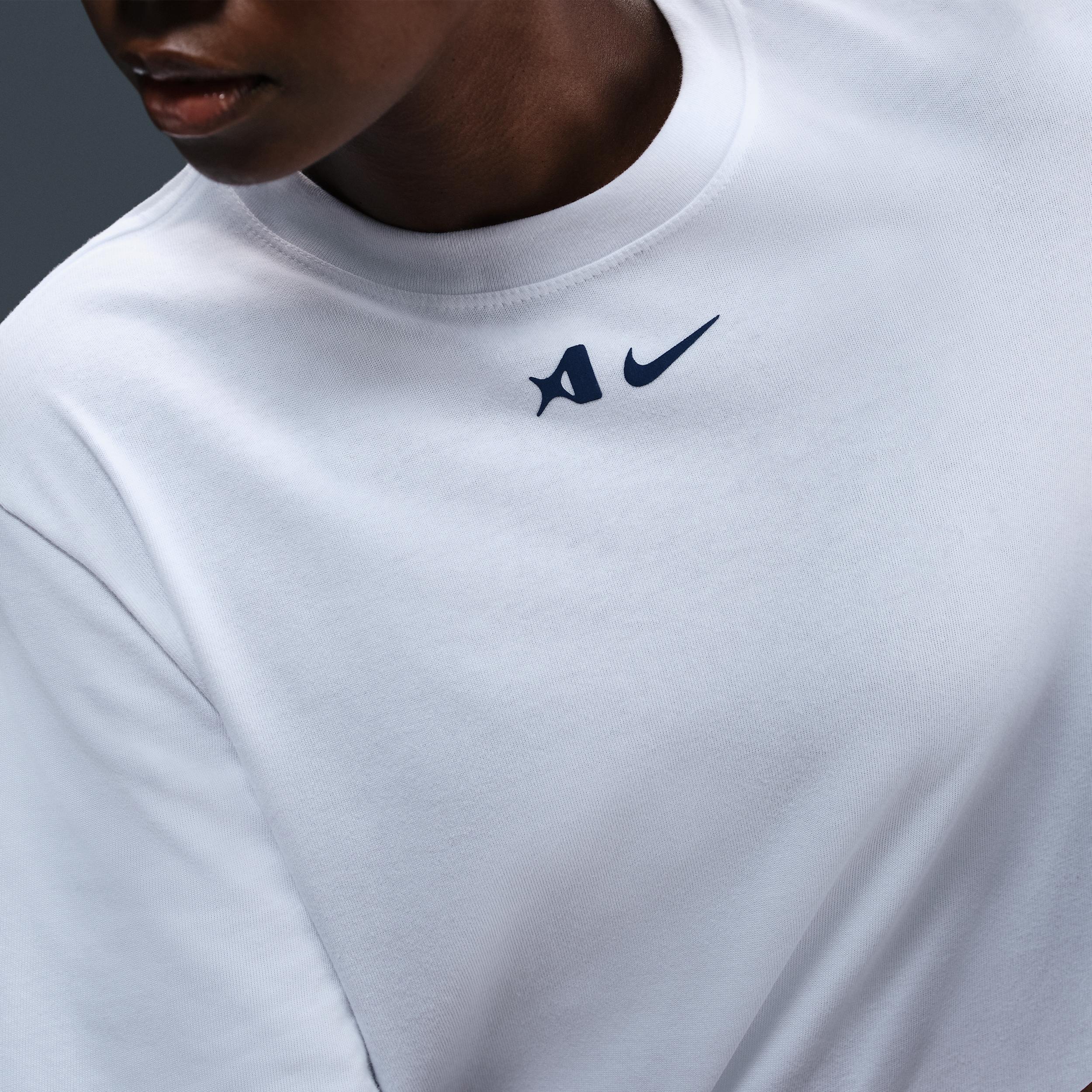 Nike Womens Aja Wilson Loose Short-Sleeve T-Shirt | HQ1696-011 Product Image