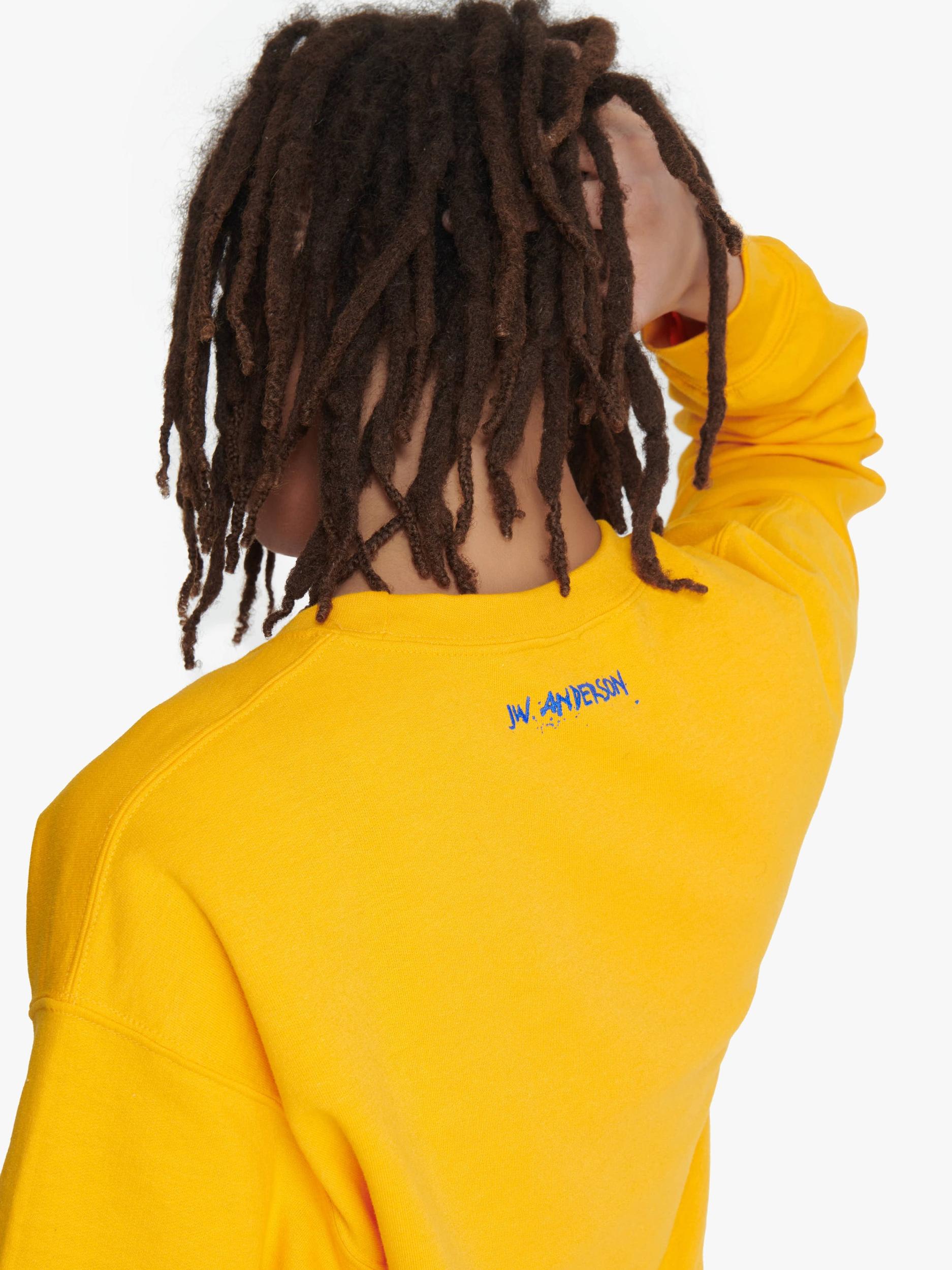 JW ANDERSON X QUEER SWEATSHIRT WITH TEXT PRINT Product Image