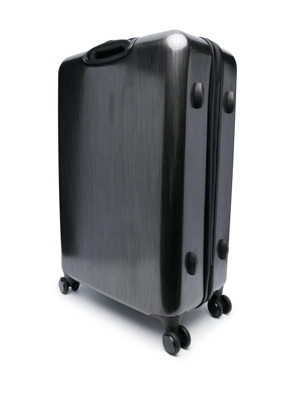 debossed-monogram four wheel suitcase Product Image