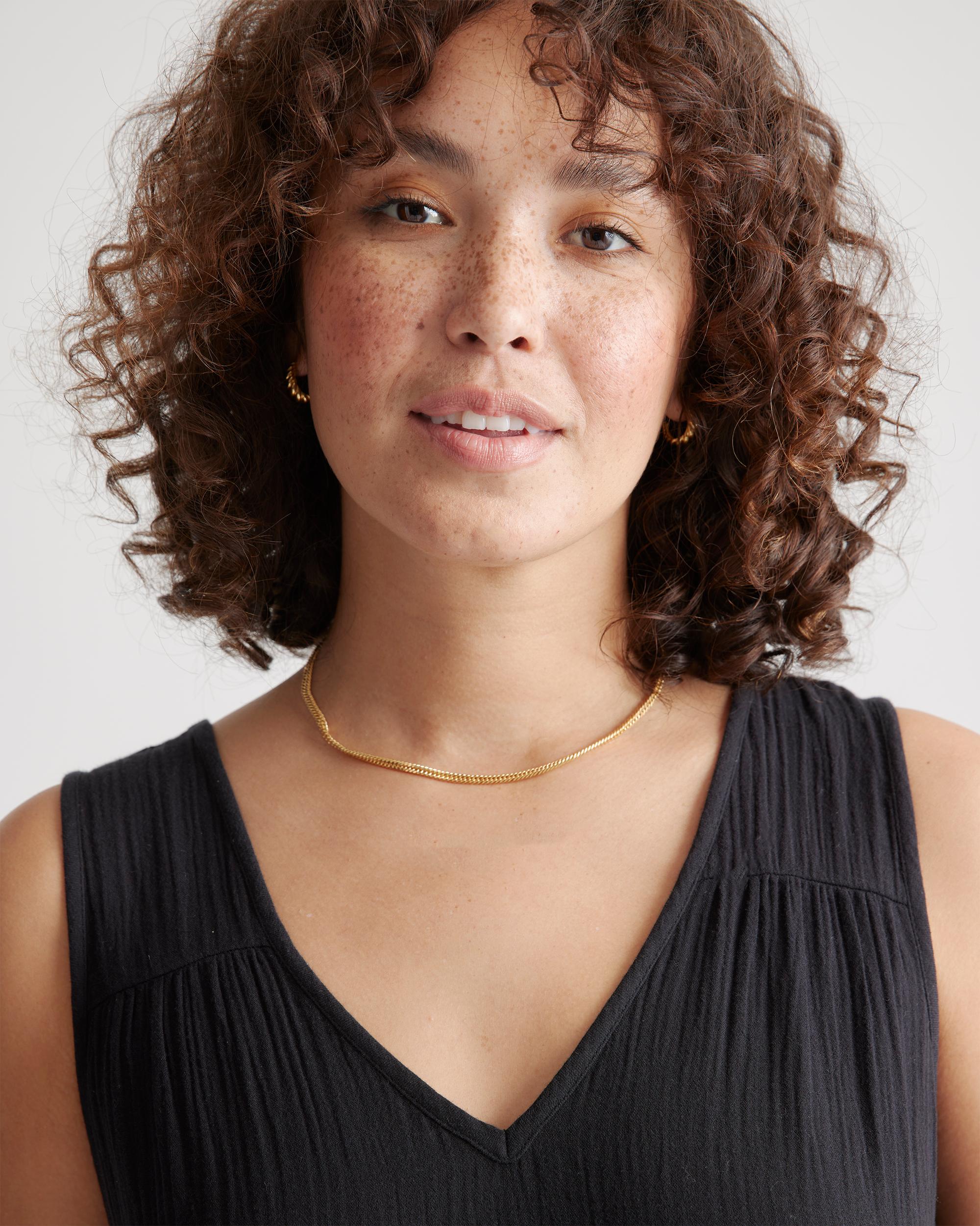 Quince | Women's Gauze Tiered Maxi Dress Organic Cotton Product Image