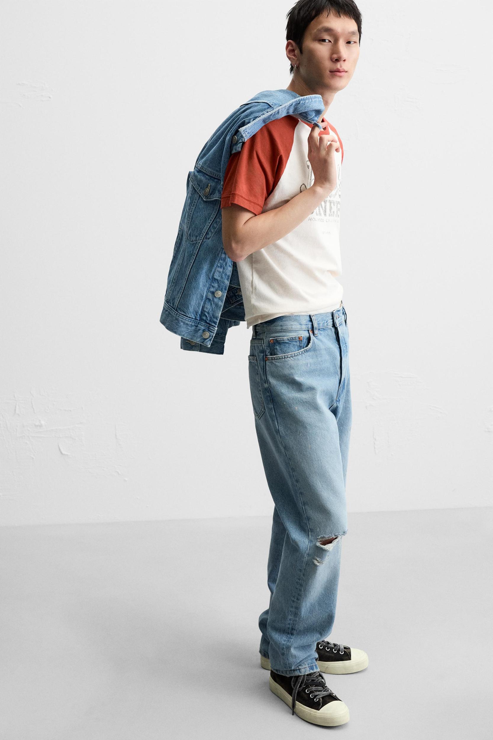 WASHED PRINTED T-SHIRT Product Image