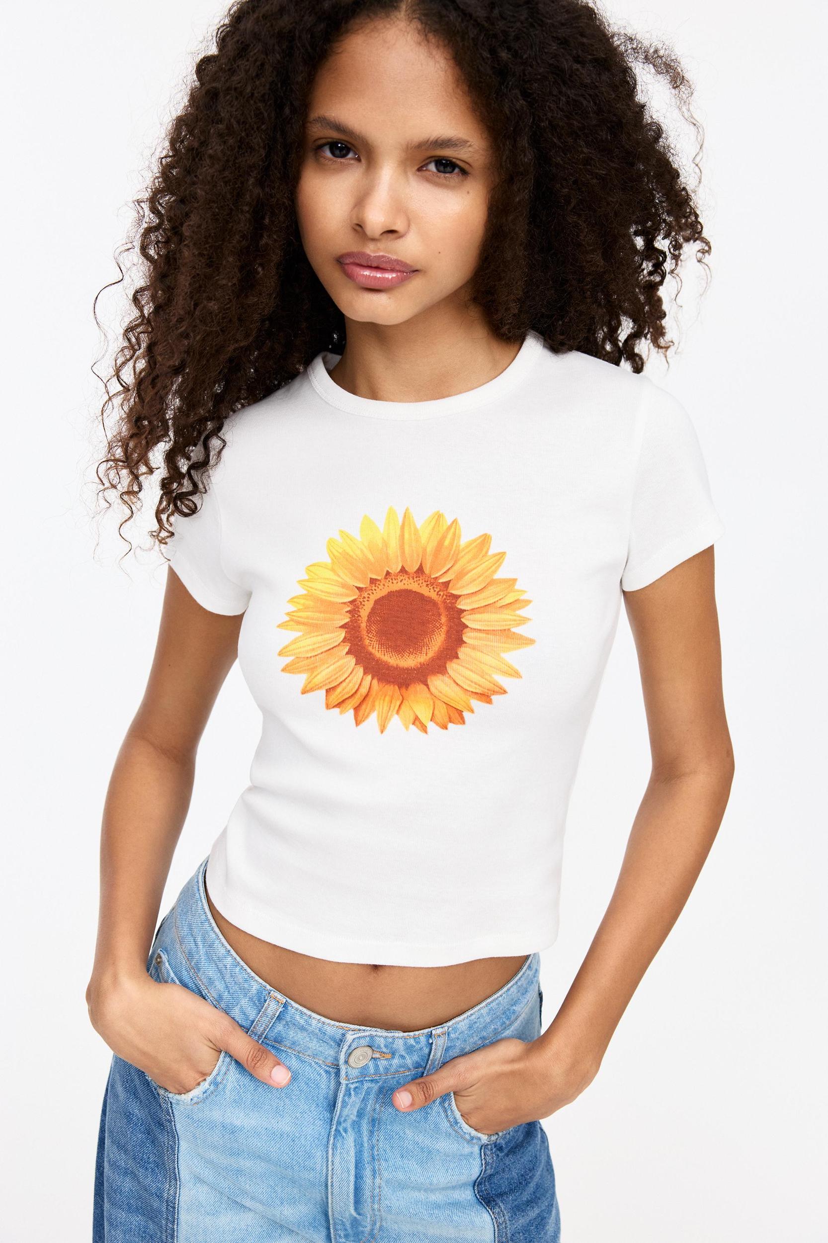 Sunflower fitted T-shirt Product Image