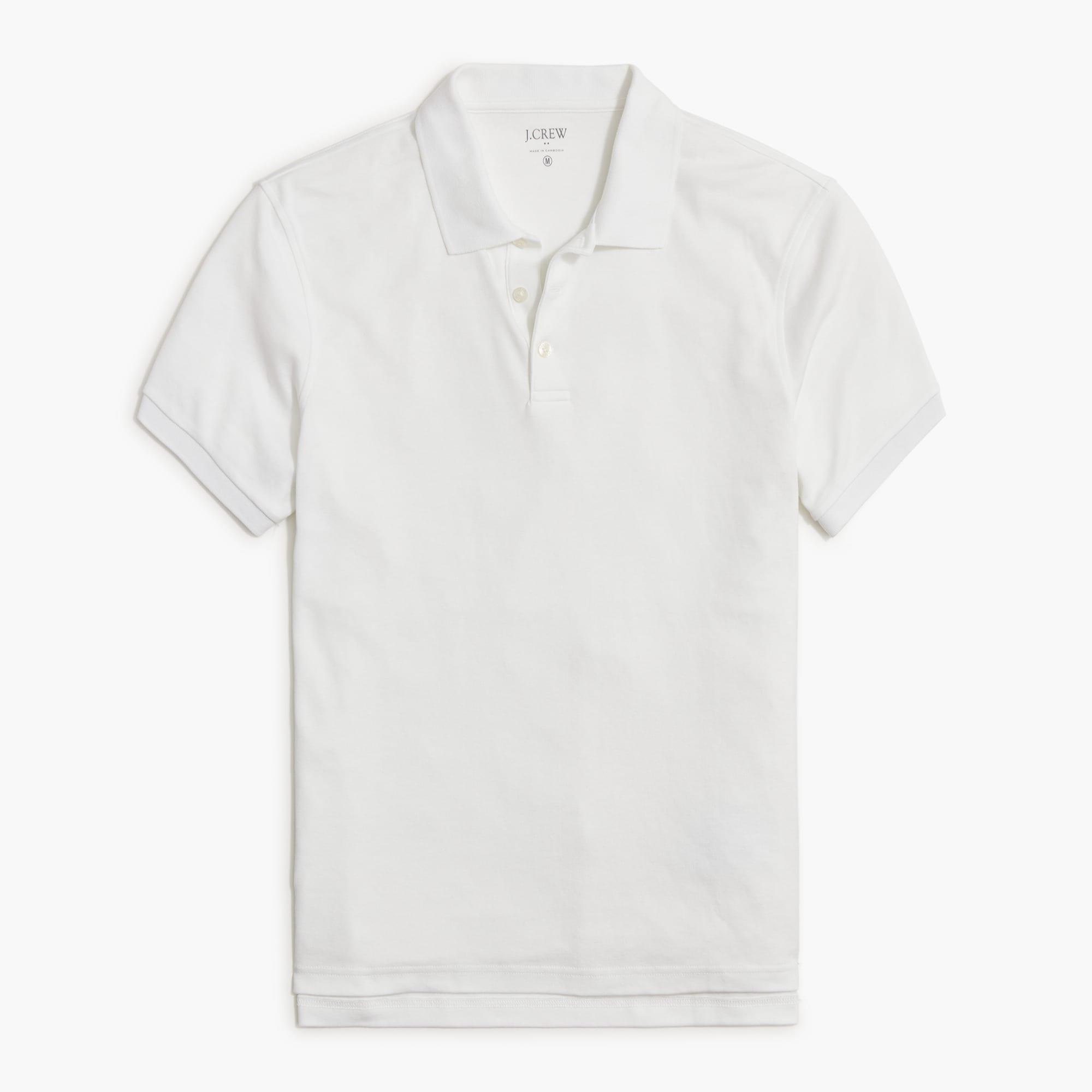 Soft-touch polo shirt Product Image