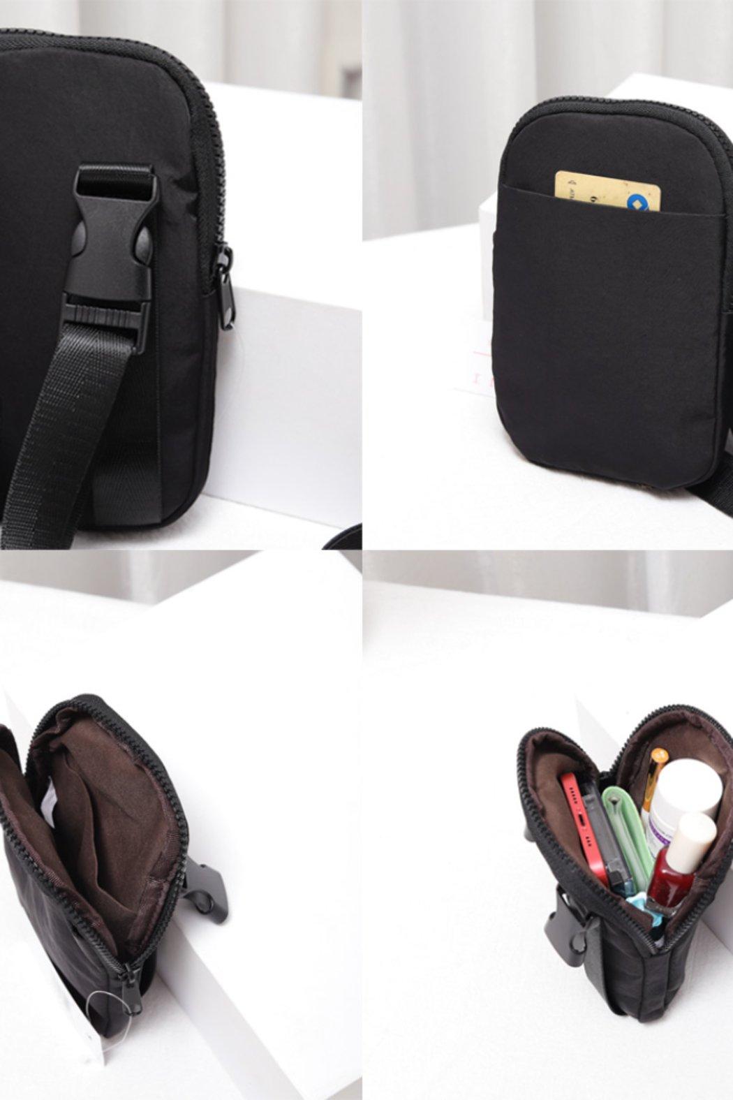 Solid Nylon Sling Bag / Fanny Pack / Belt Bag Product Image