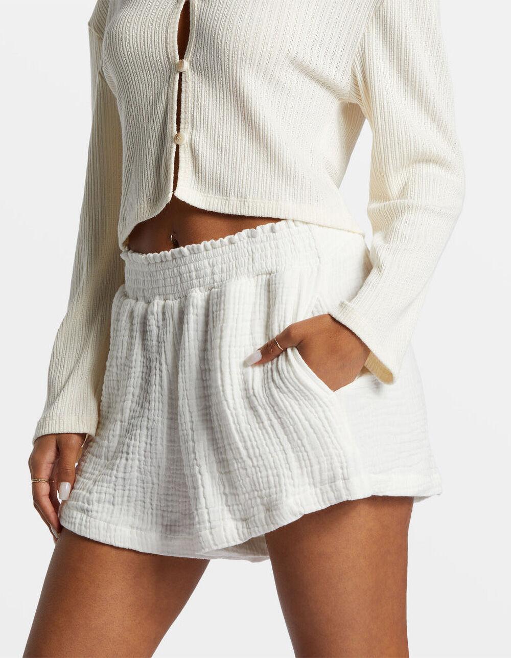 BILLABONG In The Waves Womens Shorts - WHITE Product Image