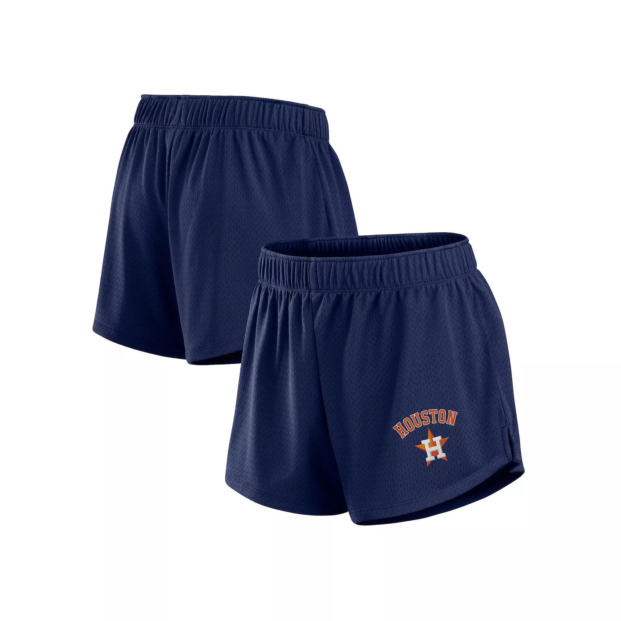 Women's Fanatics Navy Houston Astros Mesh Shorts,  Product Image