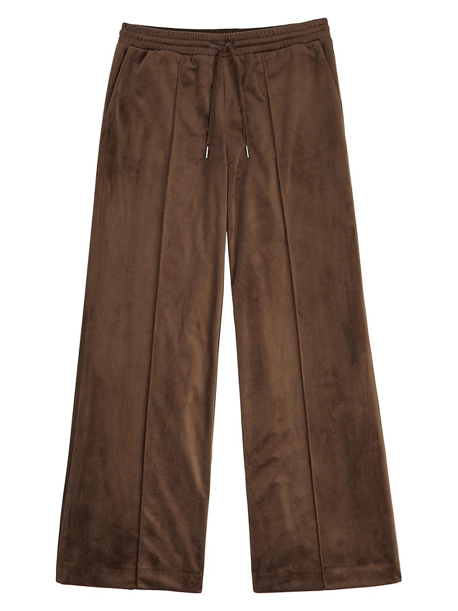Mens Anthony Velvet Baggy Trousers Product Image