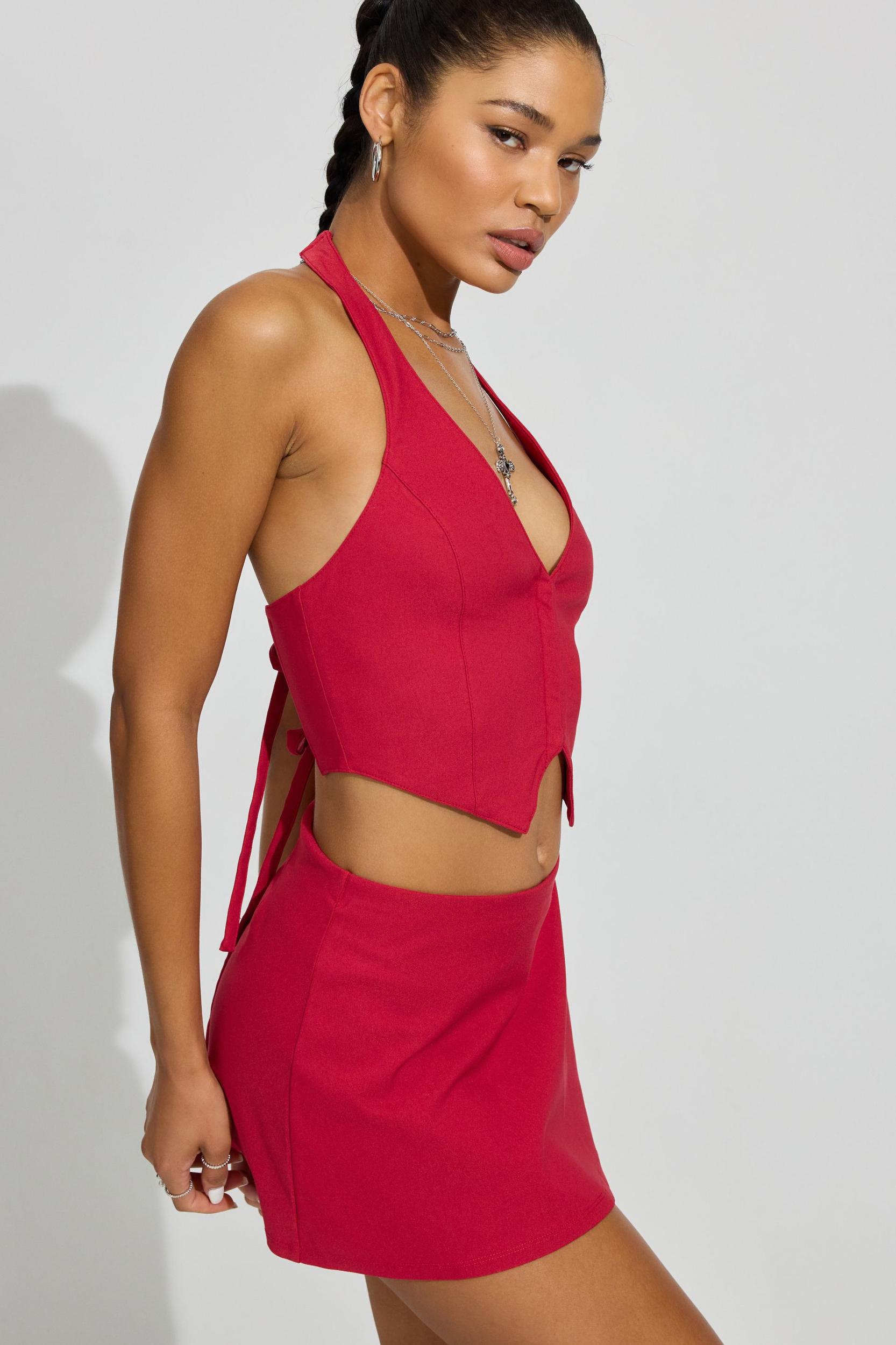 Paris A-Line Micro Skort Product Image