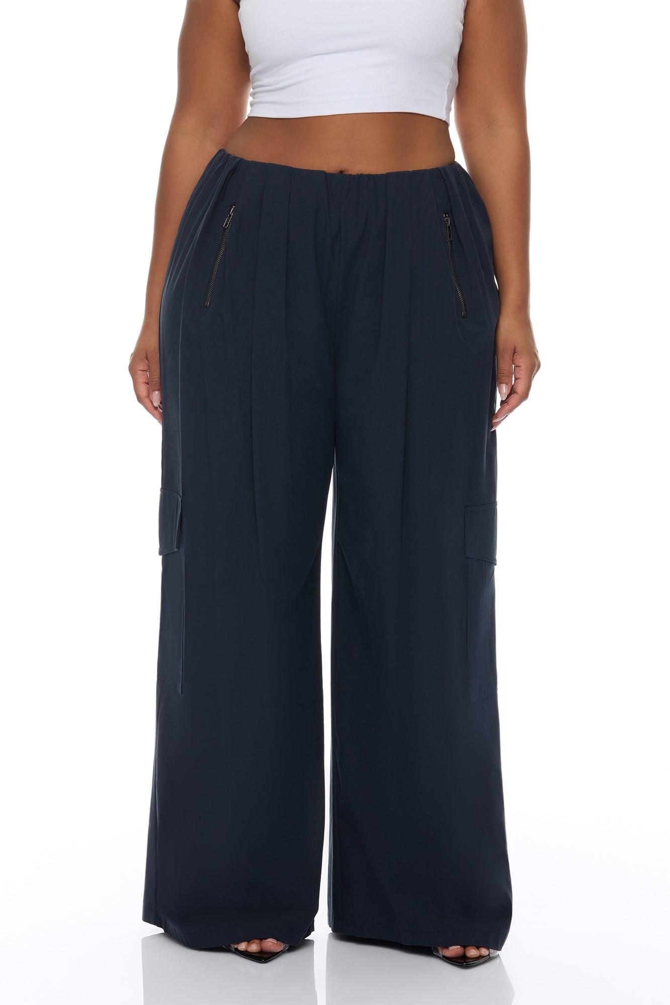 So Effortless Cargo Pant - Navy Female Product Image