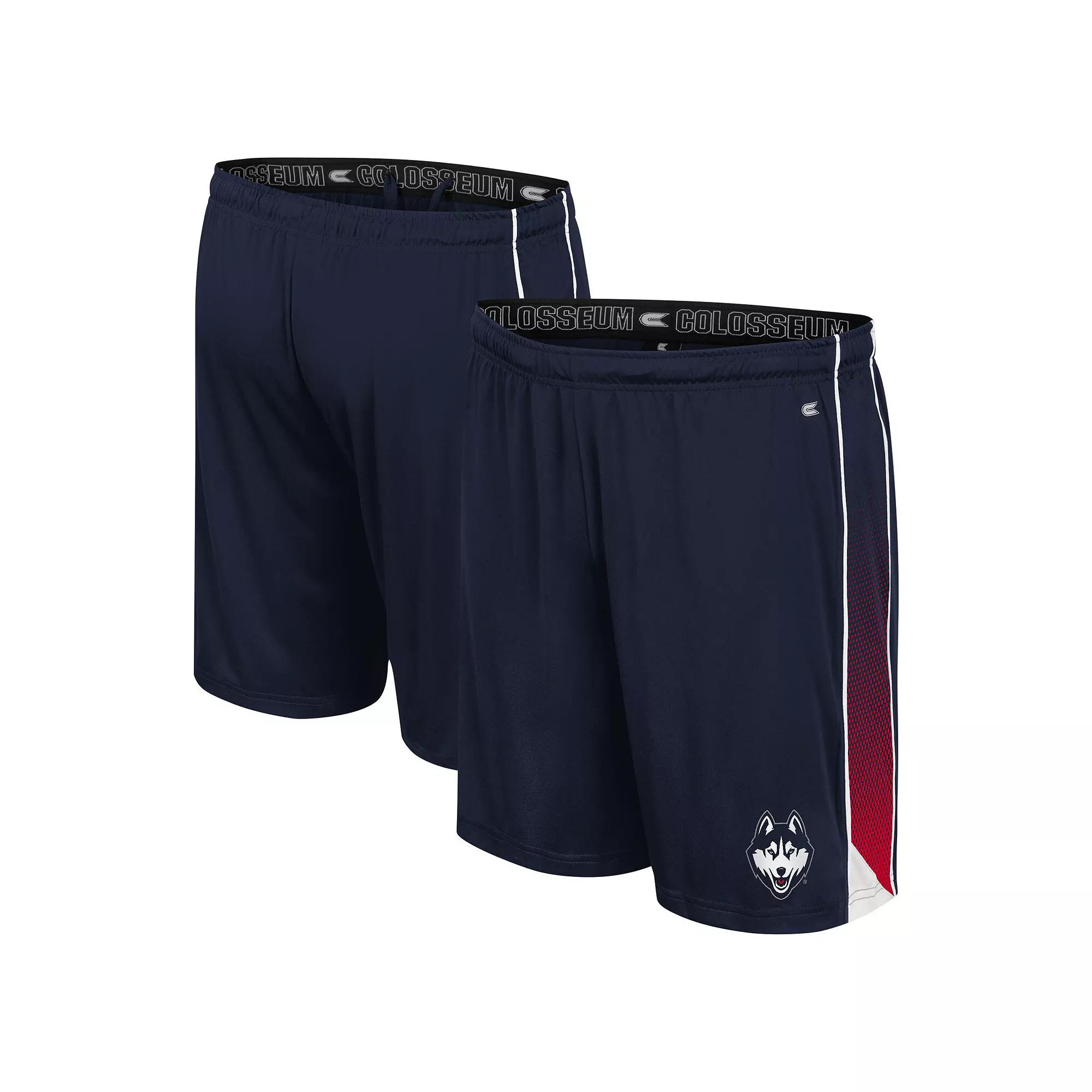 Men's Colosseum Navy UConn Huskies Online Shorts,  Product Image