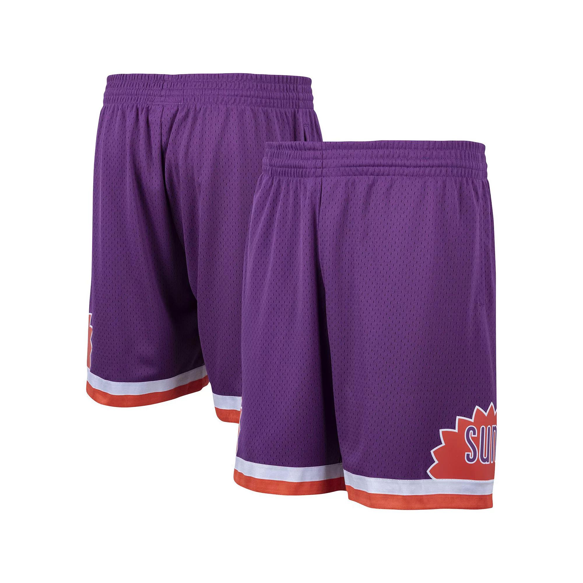 Mens Mitchell & Ness Purple Phoenix Suns Hardwood Classics Swingman Shorts Product Image