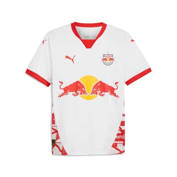 PUMA RB Salzburg 24/25 Men's Replica Home Soccer Jersey in White/Red Product Image