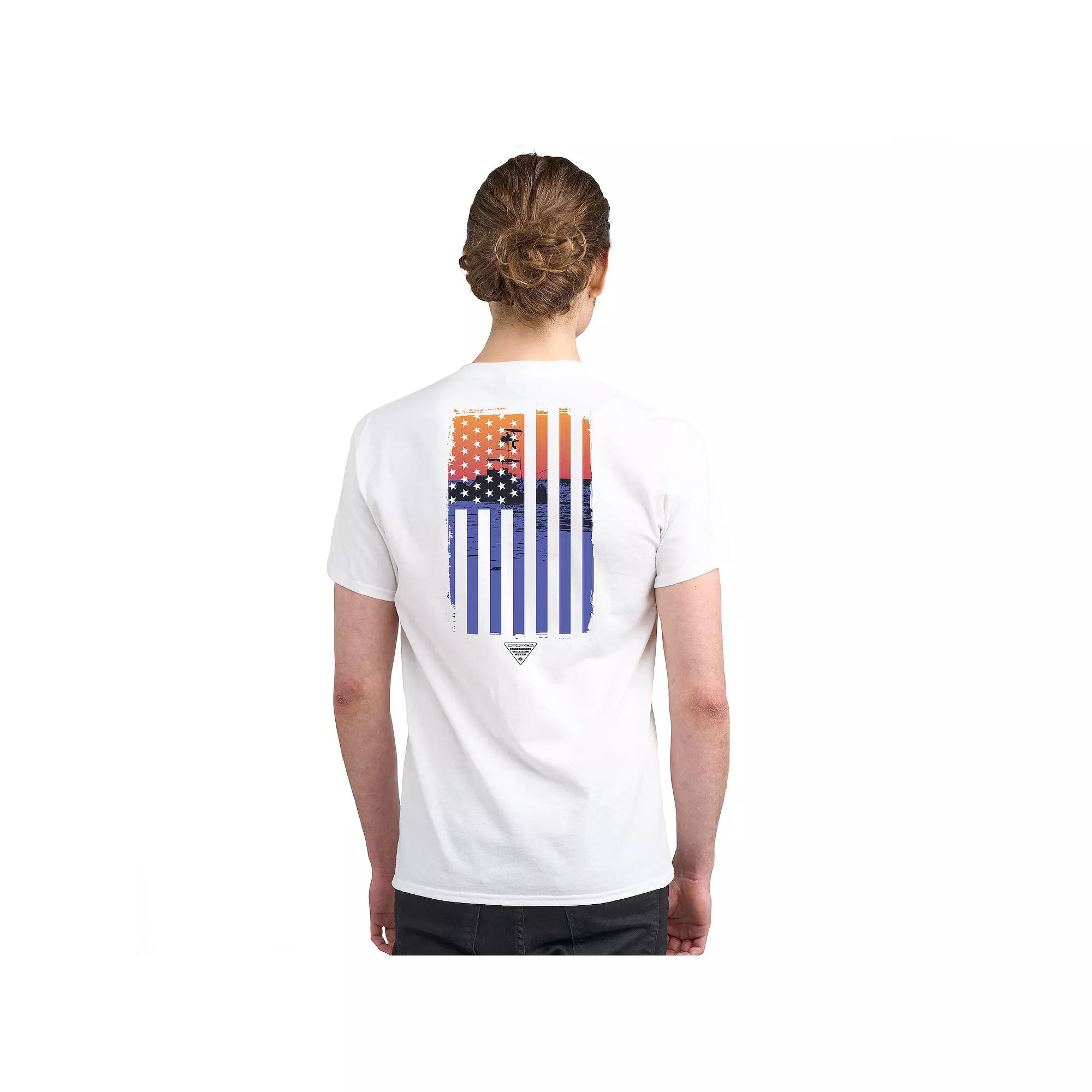 Men's Columbia PFG Short Sleeve Graphic Tee,  Product Image