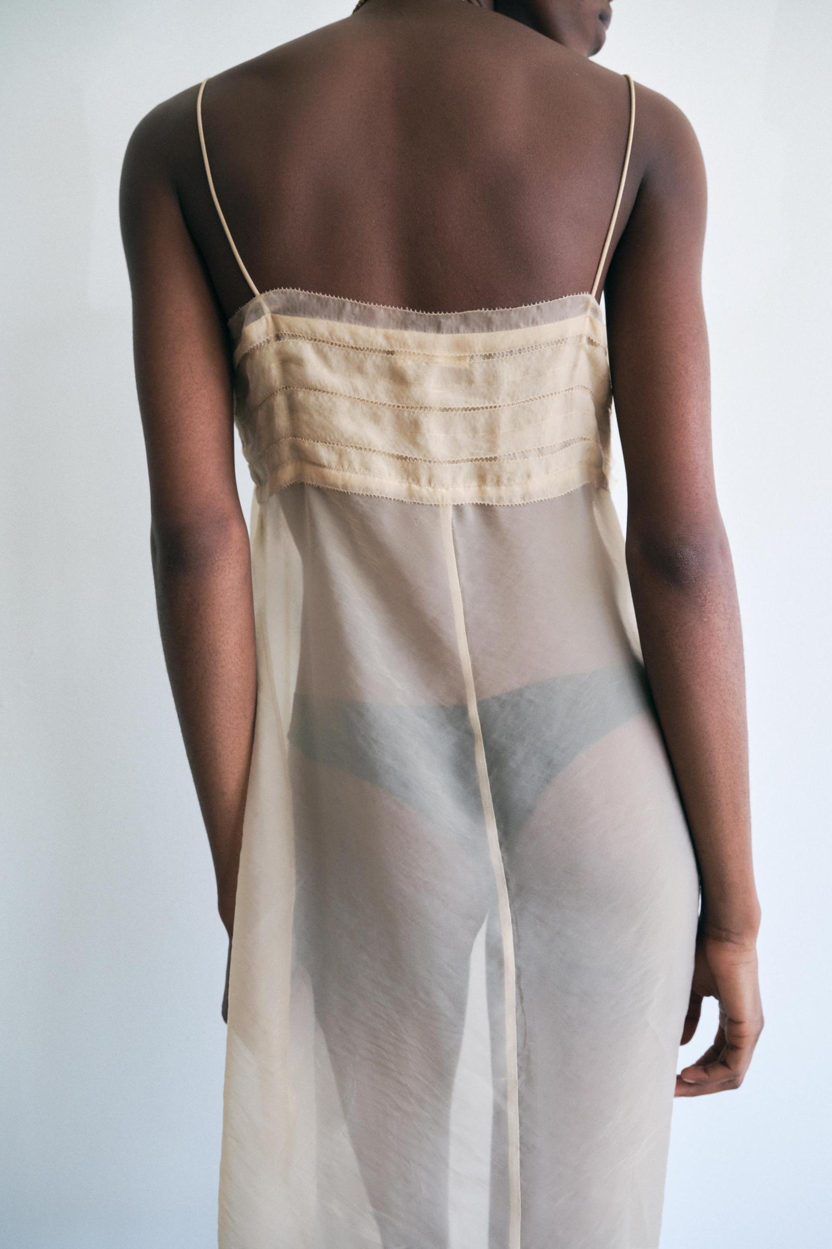 TULLE MIDI DRESS Product Image