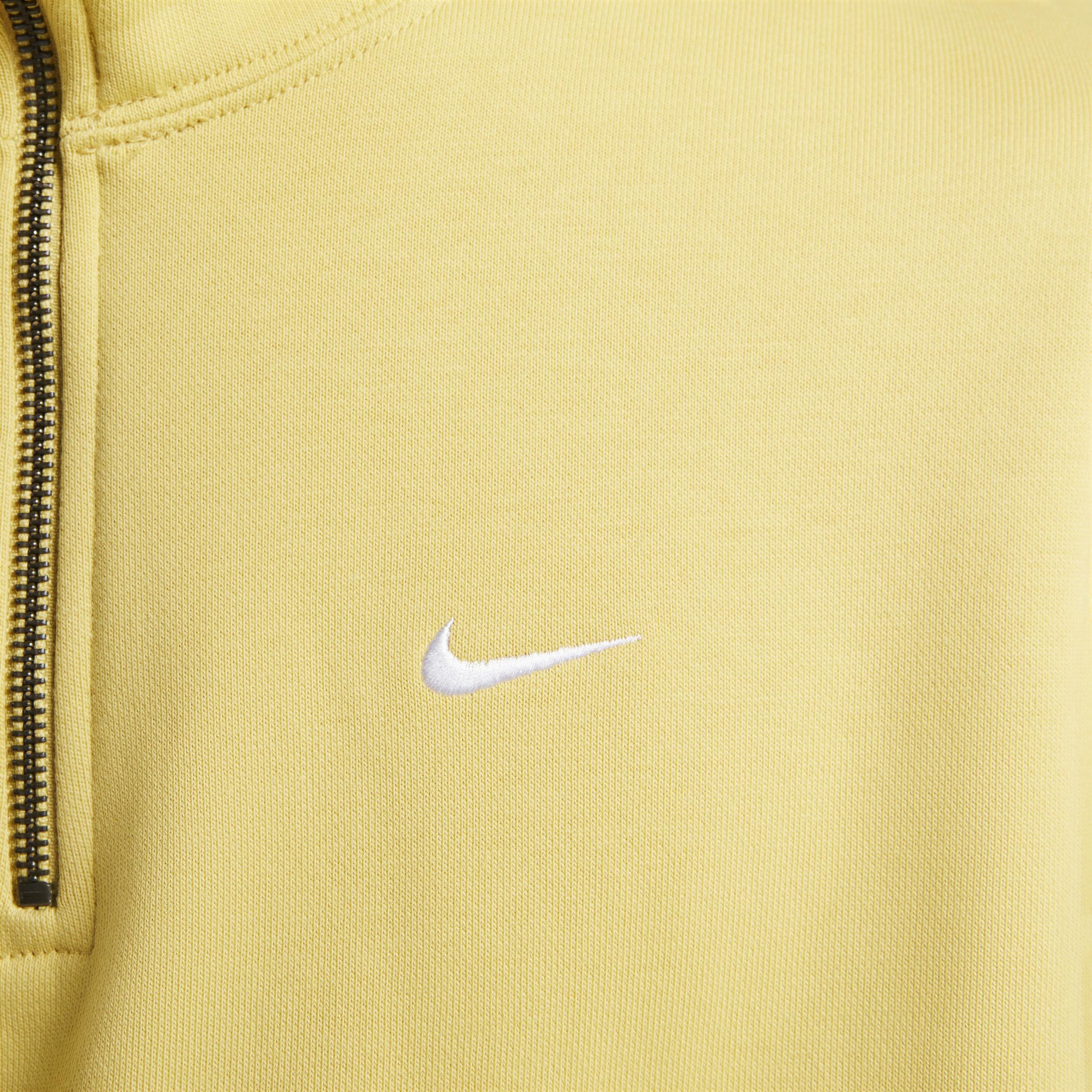 Nike Mens Solo Swoosh 1/4-Zip Top | DQ5209-700 Product Image