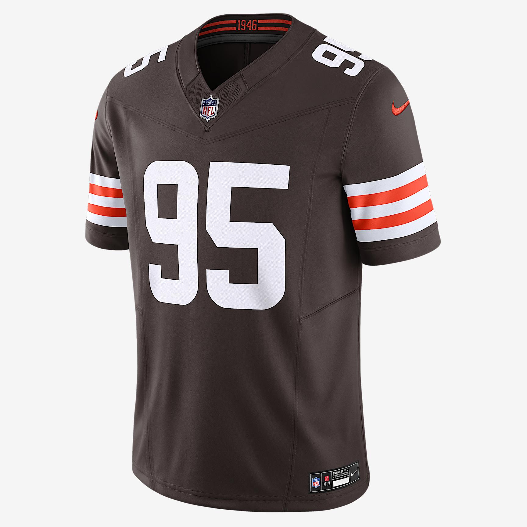 Myles Garrett Cleveland Browns Nike Mens Dri-FIT NFL Limited Jersey | 31NM0BAU9IF-F9U Product Image