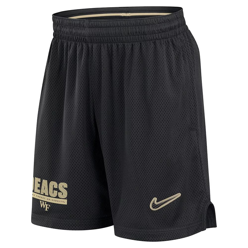Men's Nike Anthracite Cal Bears 2024 Sideline Mesh Shorts,  Product Image