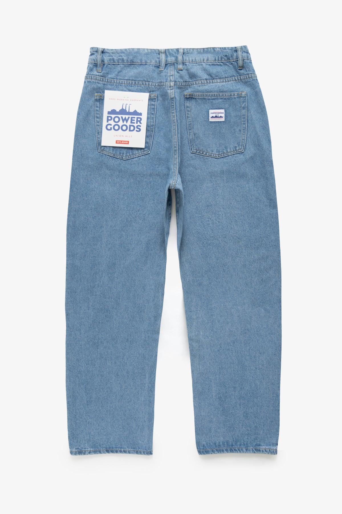 Power Goods - 90's Jeans - Washed Blue Product Image