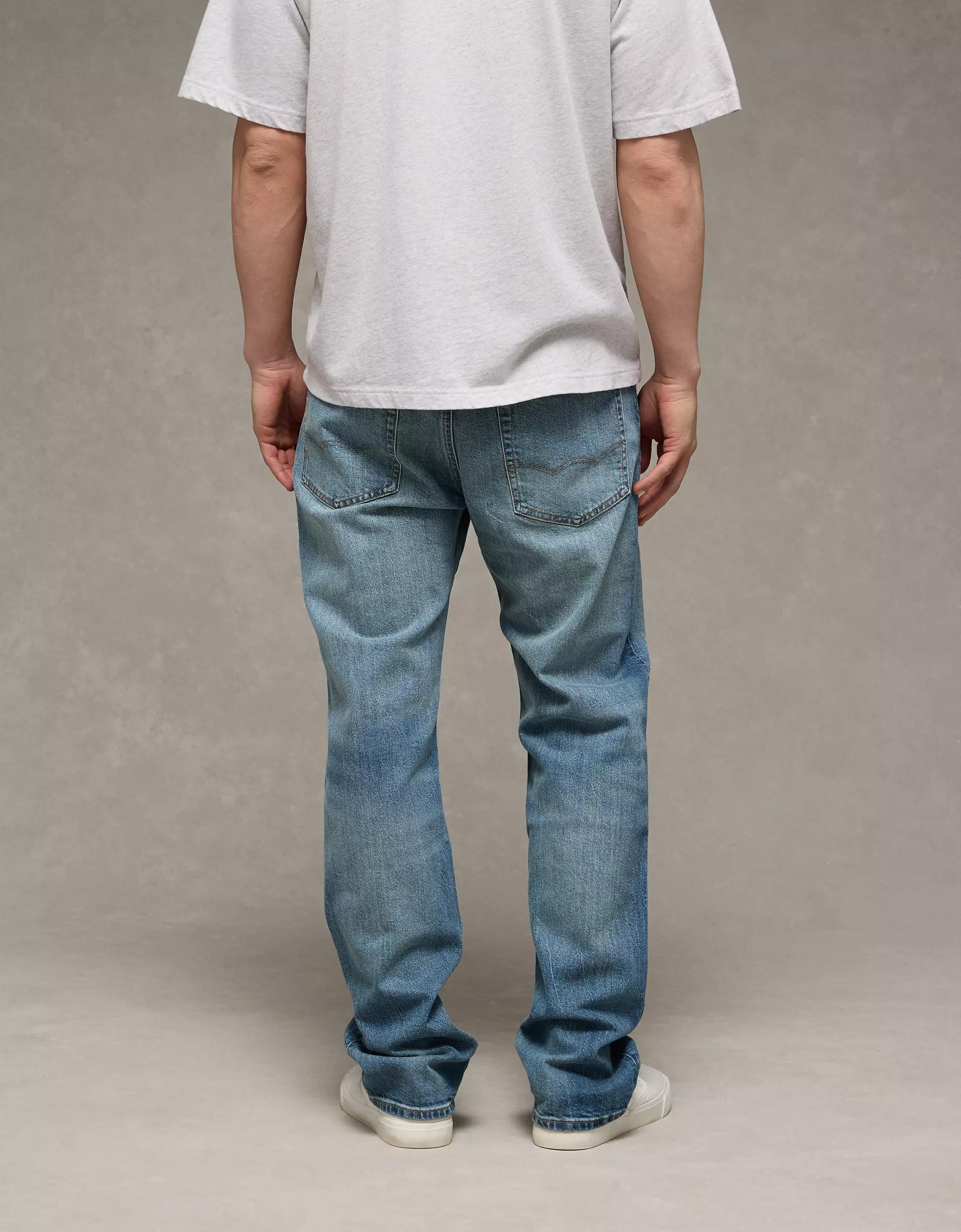 AE EasyFlex +TENCEL™ Fibers Relaxed Straight Jean Product Image
