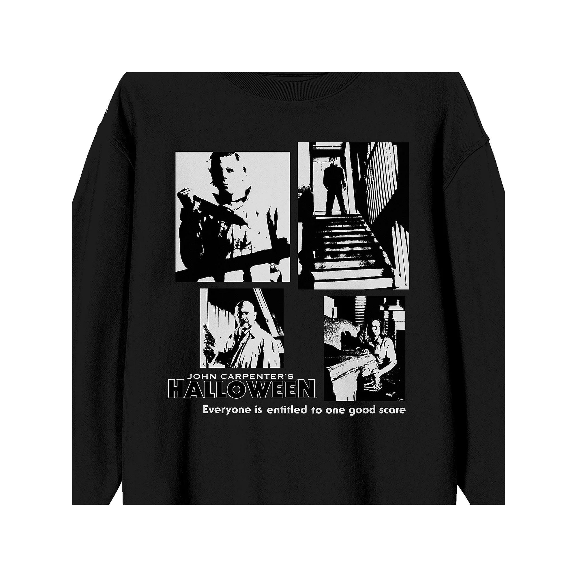 Men's John Carpenter's Halloween Long Sleeve Graphic Tee,  Product Image