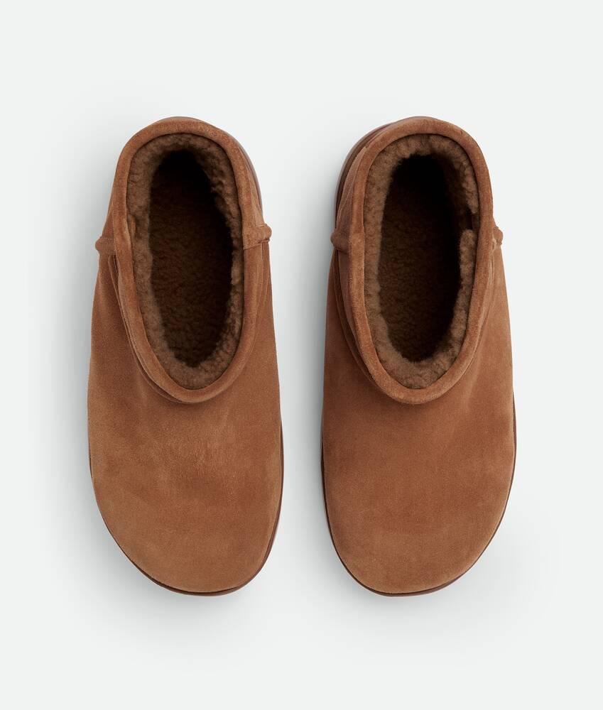 Women's Snap Mini Ankle Boot in Caramel Product Image