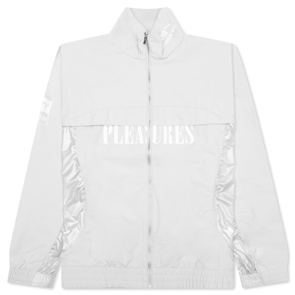 Puma x Pleasures Cellerator Track Jacket - Glacial Grey Male Product Image