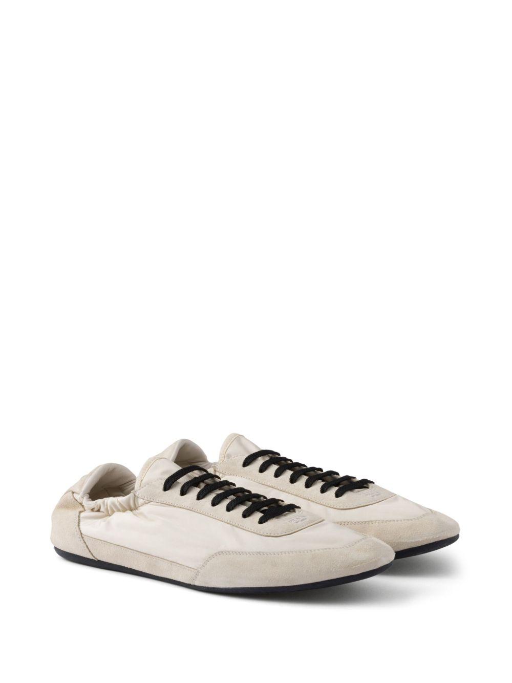 Collapse Re-Nylon suede sneakers  Product Image