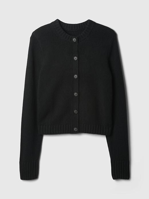 CashSoft Crop Cardigan Product Image