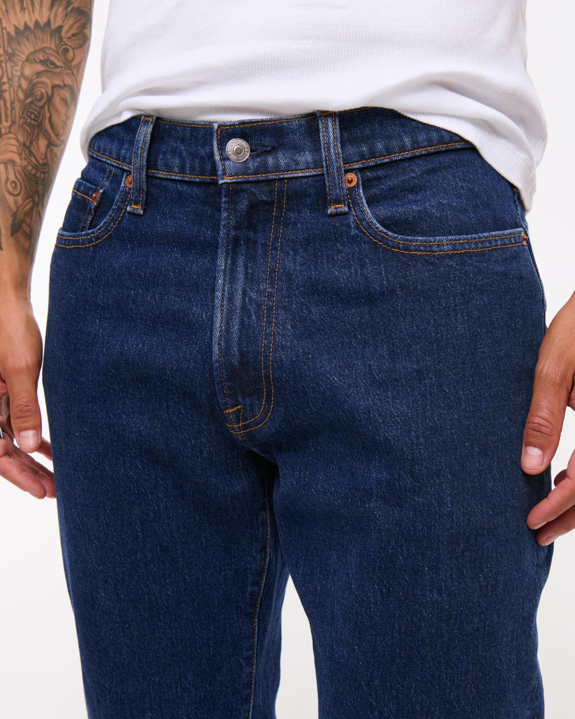 Athletic Relaxed Straight Jean Product Image