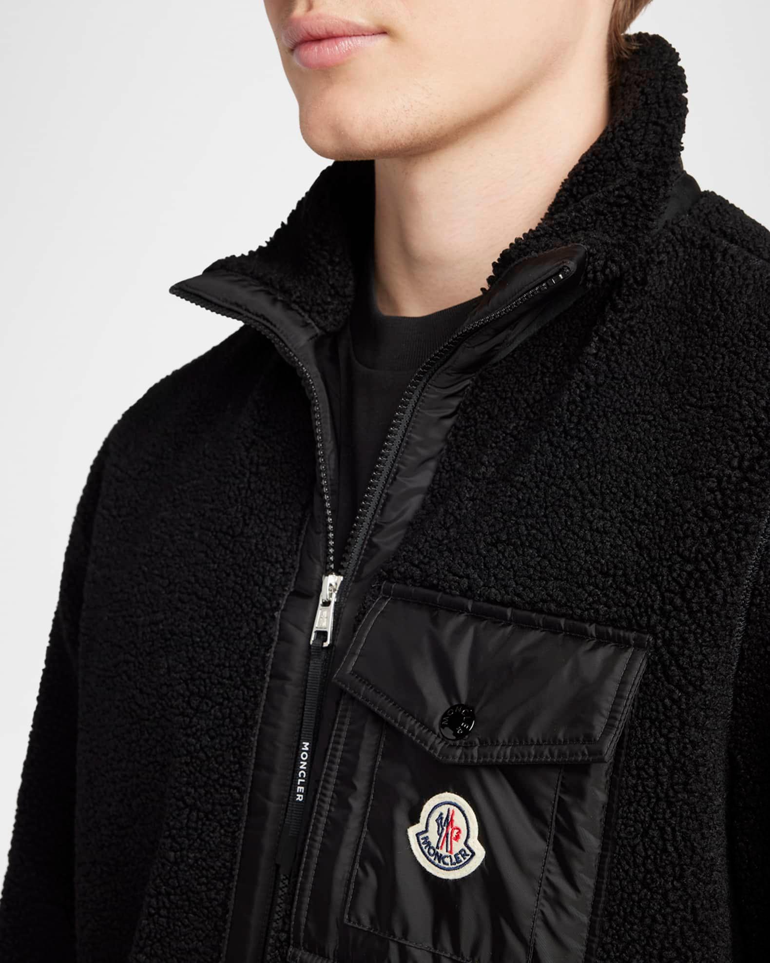 Men's Teddy Boucle Full-Zip Jacket Product Image