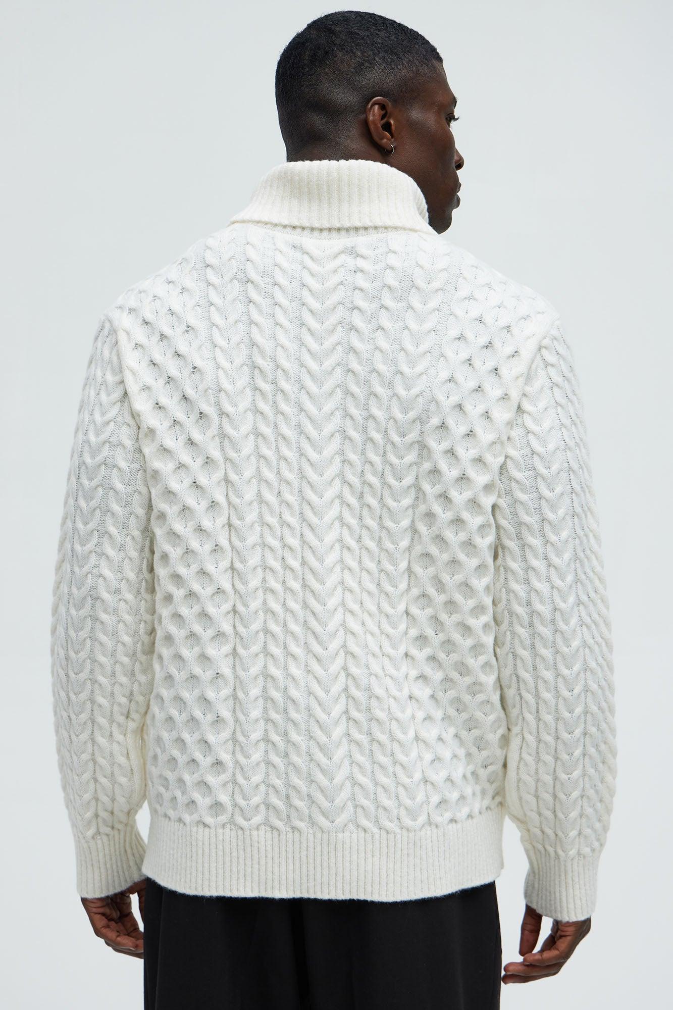 Got Potential Turtleneck Sweater - Off White Product Image