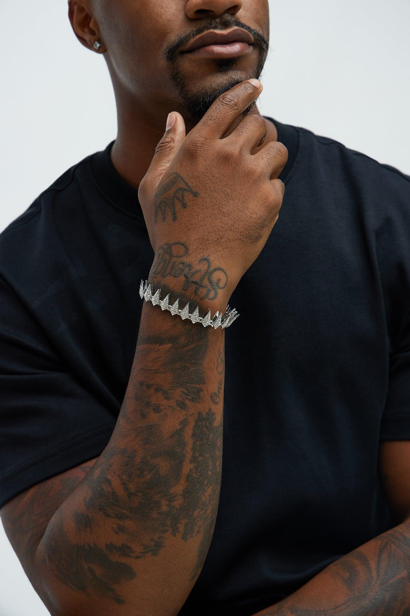 Sharper Edge Bracelet - Silver Product Image