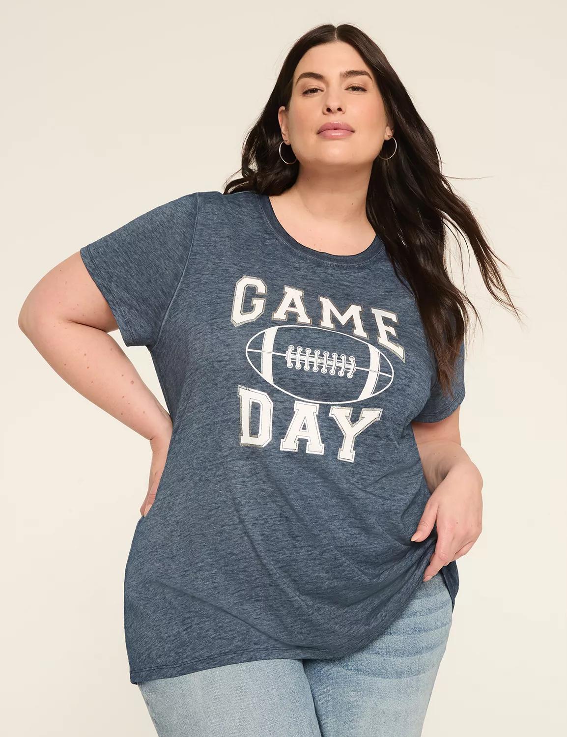 Foiled Game Day Graphic Tee Product Image