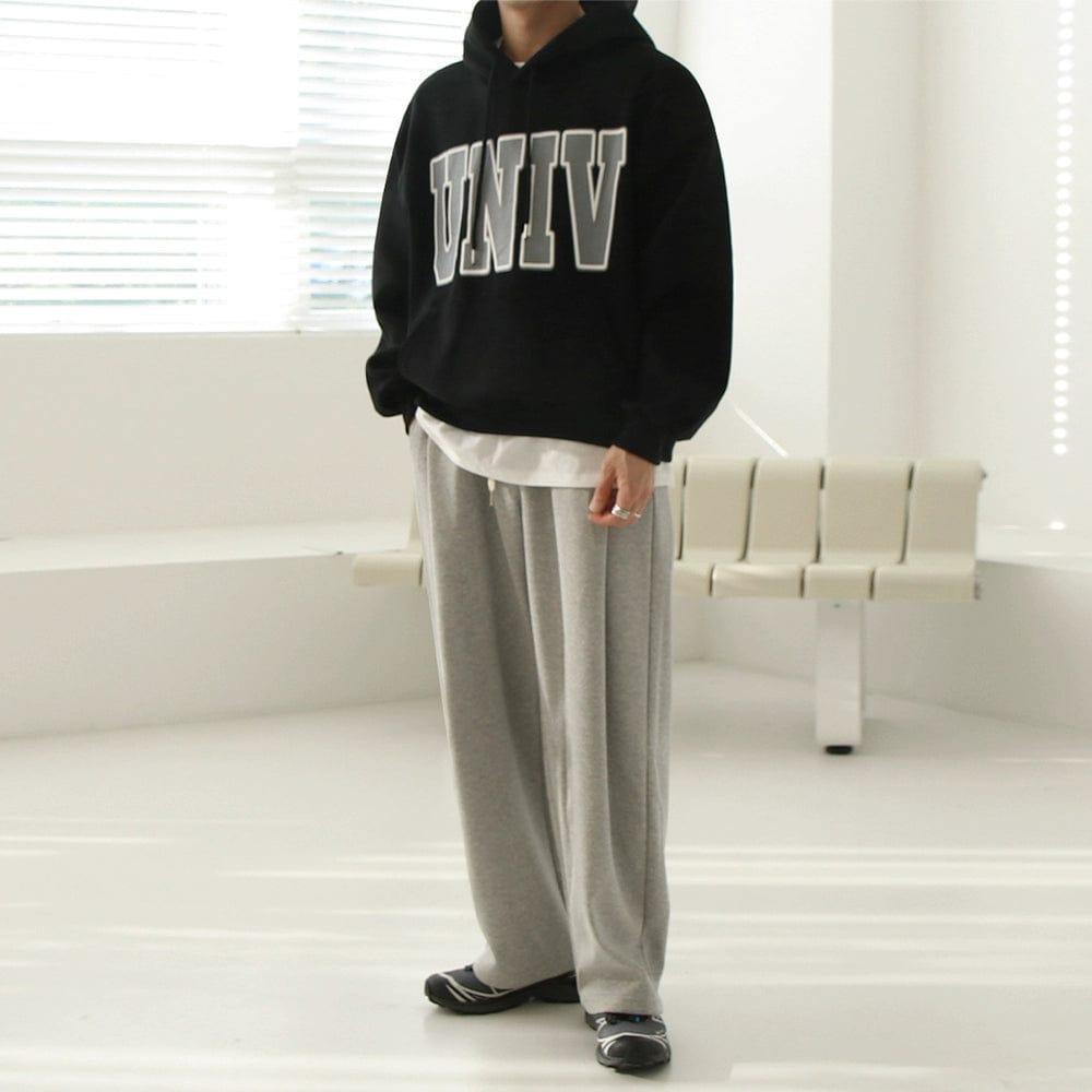 RT No. 11936 UNIV LETTERED PULLOVER HOODIE Product Image