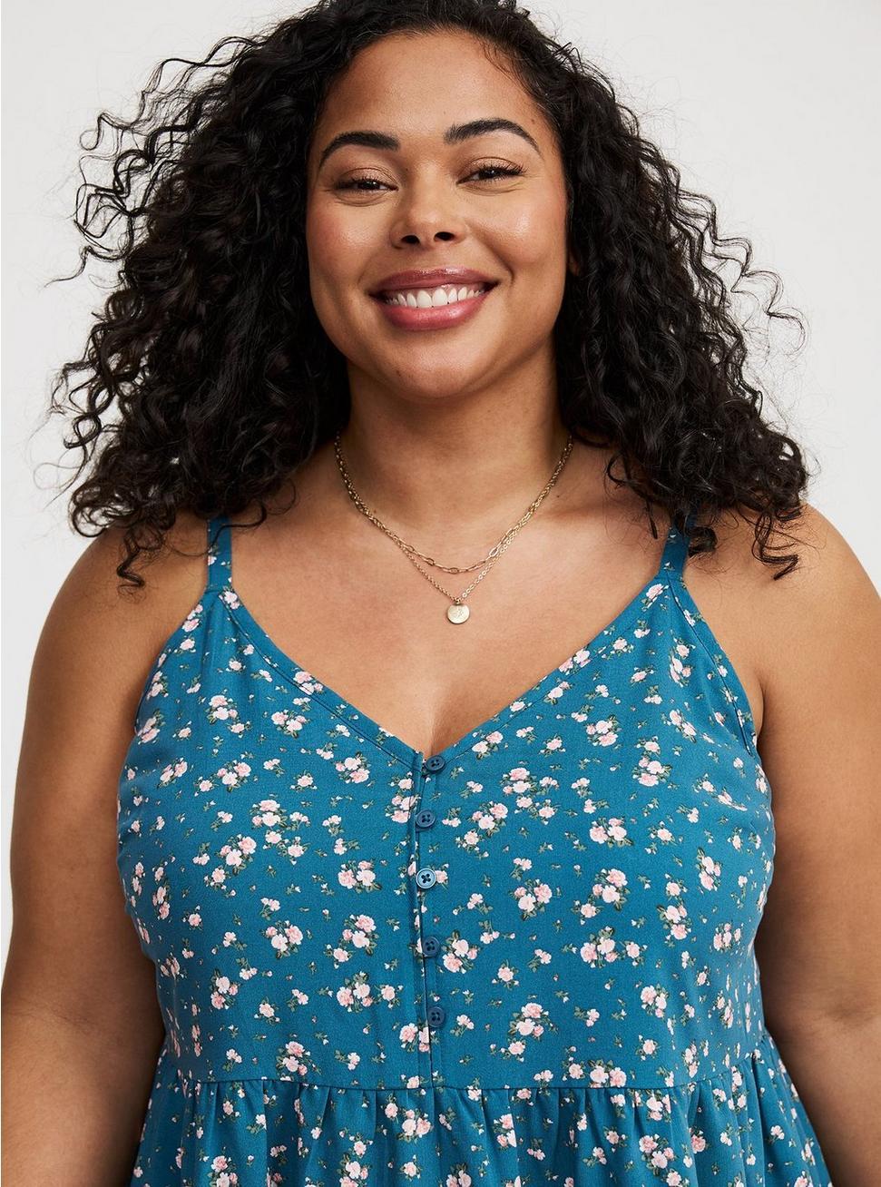 Drop Waist Tiered Cami Product Image