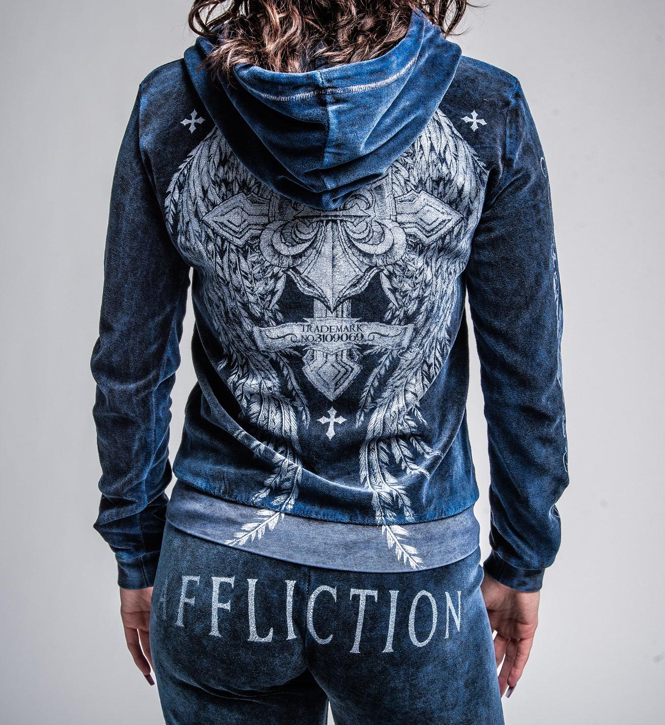 Simulation Zip Hood Female Product Image