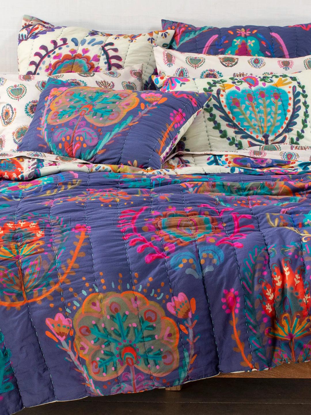 Bungalow Reversible Cotton Euro Sham Product Image