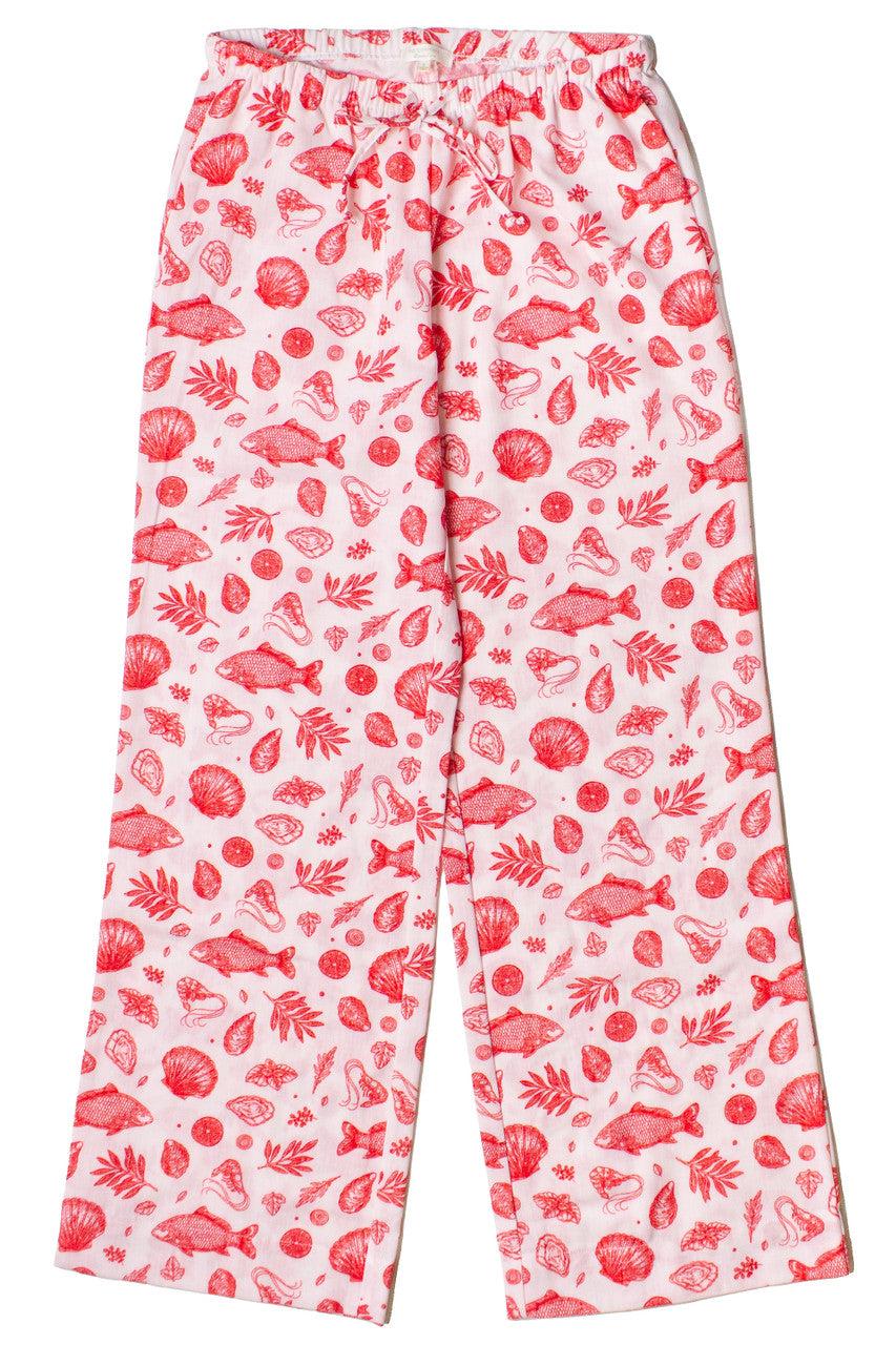 Ocean Life Printed Beach Pants Product Image