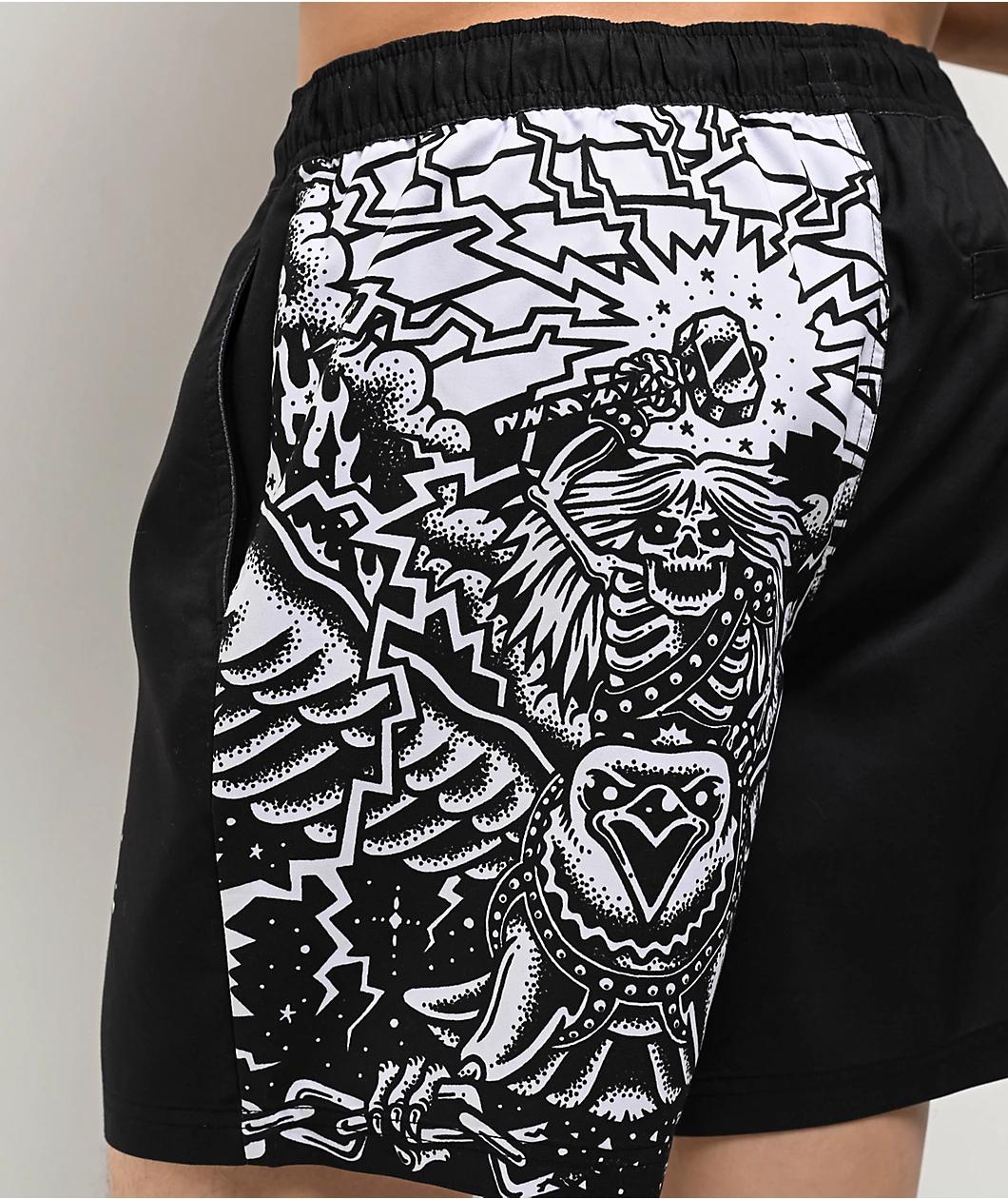 Lurking Class by Sketchy Tank Unchained Black Board Shorts Product Image