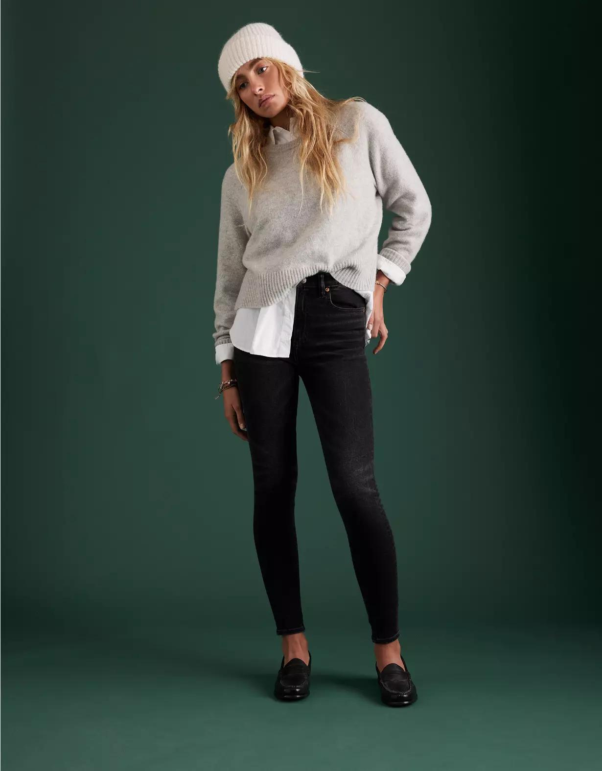 AE77 Premium Super High-Waisted Jegging Product Image