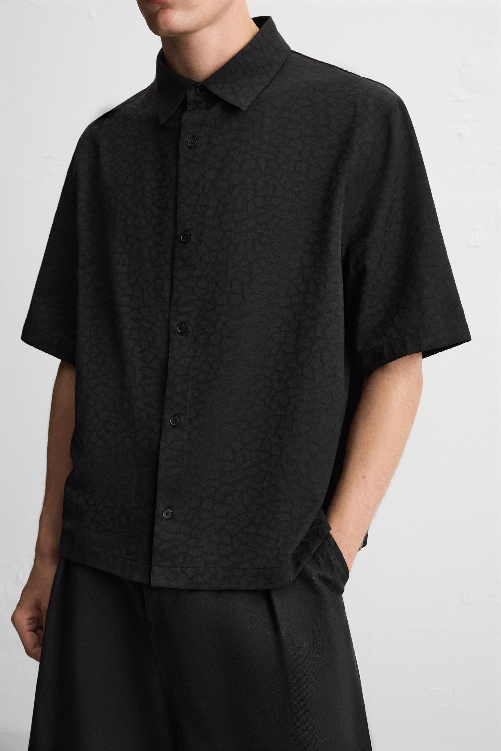 ANIMAL JACQUARD SHIRT Product Image